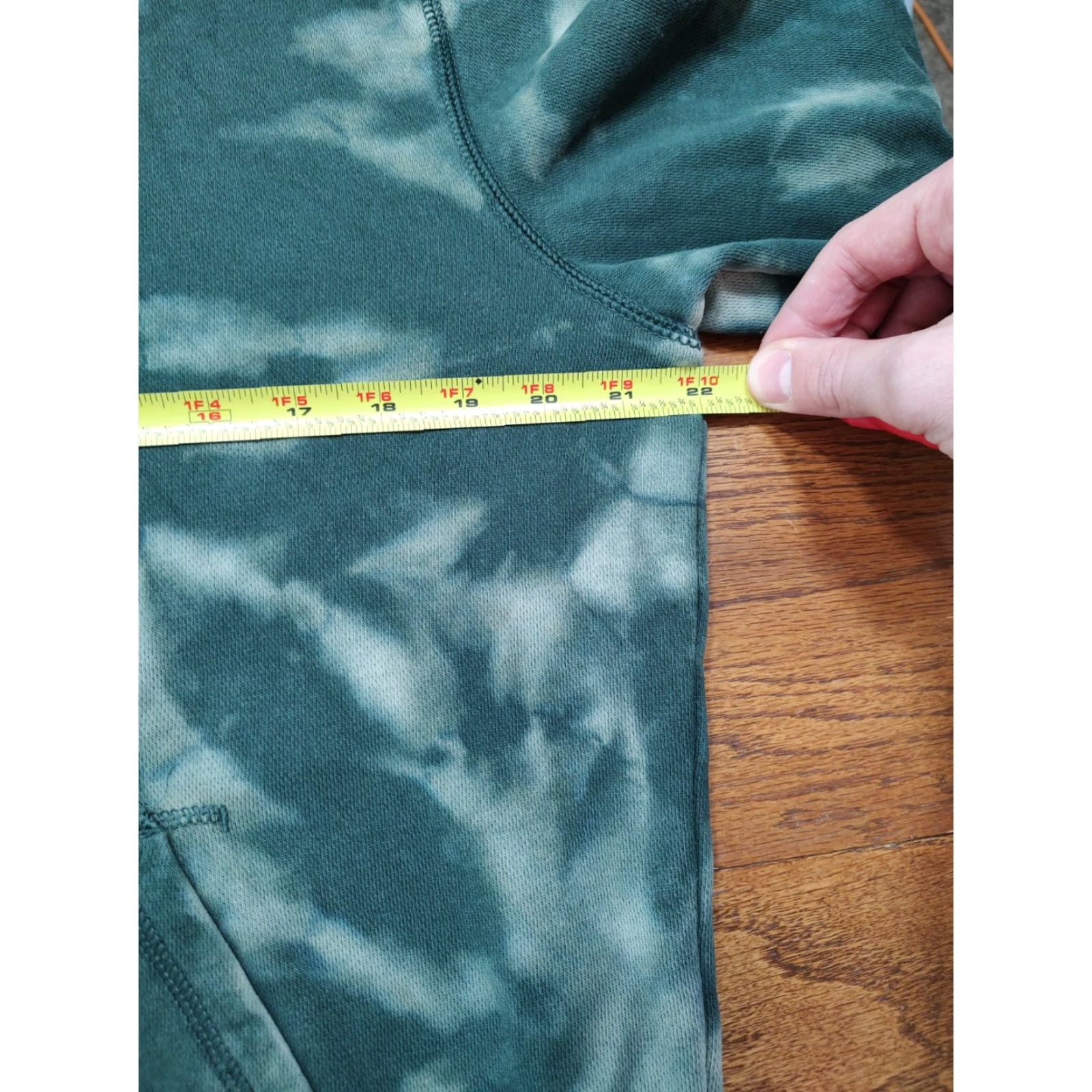 Nike Nike Hoodie Mens M Tie Dye Acid Wash Green Spartan Michigan 90s Colorful Sports Logo Sweatshirt Size US M / EU 48-50 / 2 - 7 Thumbnail