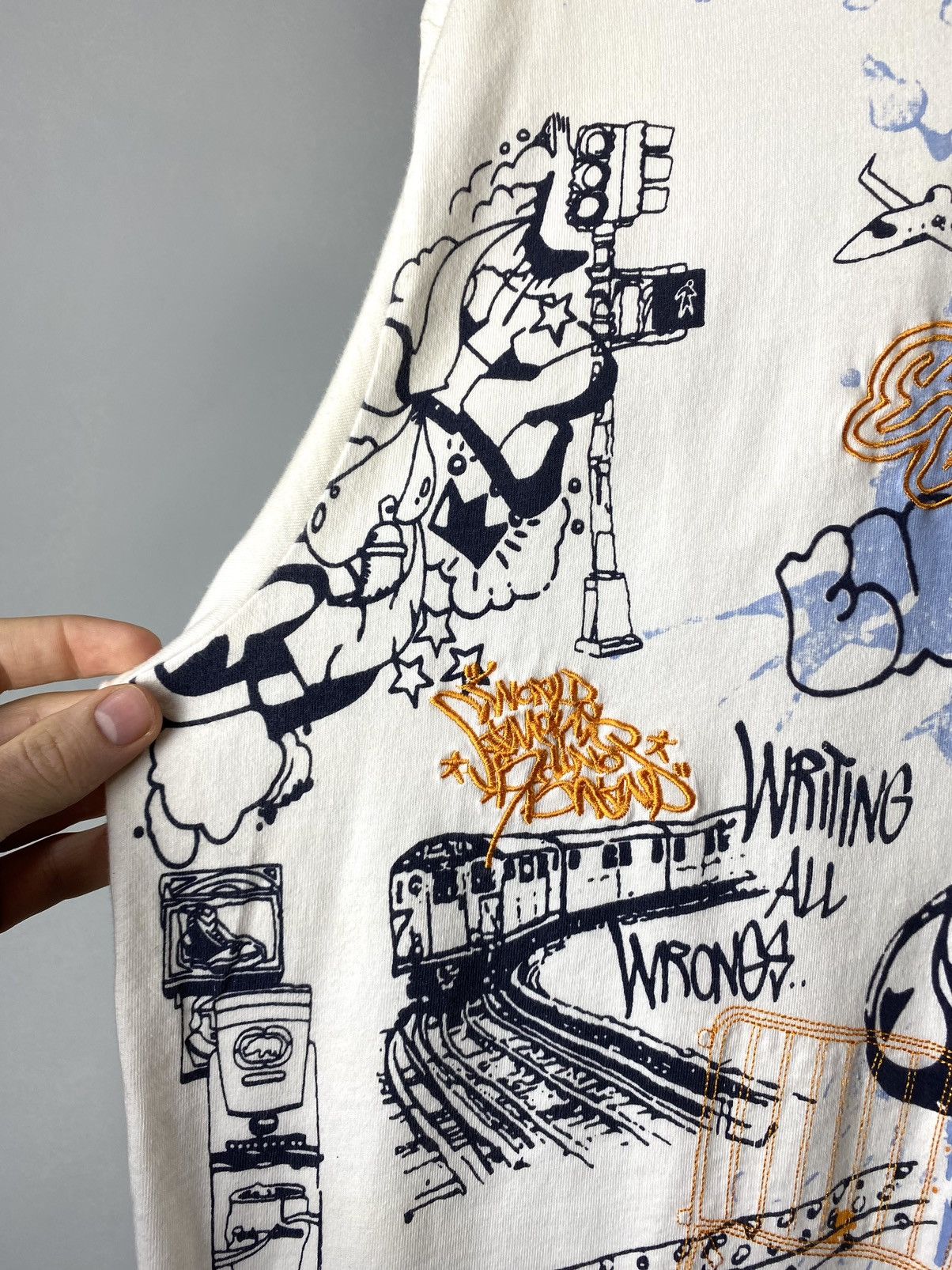 Ecko Unltd. × Rap Tees × Vintage Vintage Ecko Unltd Art T Shirt Size US XL / EU 56 / 4 - 8 Thumbnail