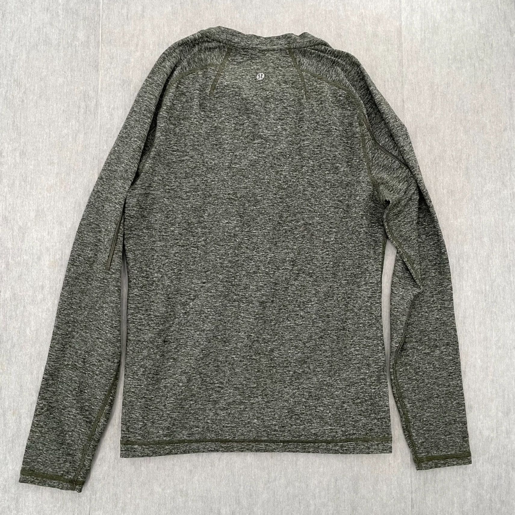 Lululemon Lululemon Surge Pullover Sweatshirt Adult Small Green Long Sleeve Outdoor Gym Mens Size US S / EU 44-46 / 1 - 2 Thumbnail