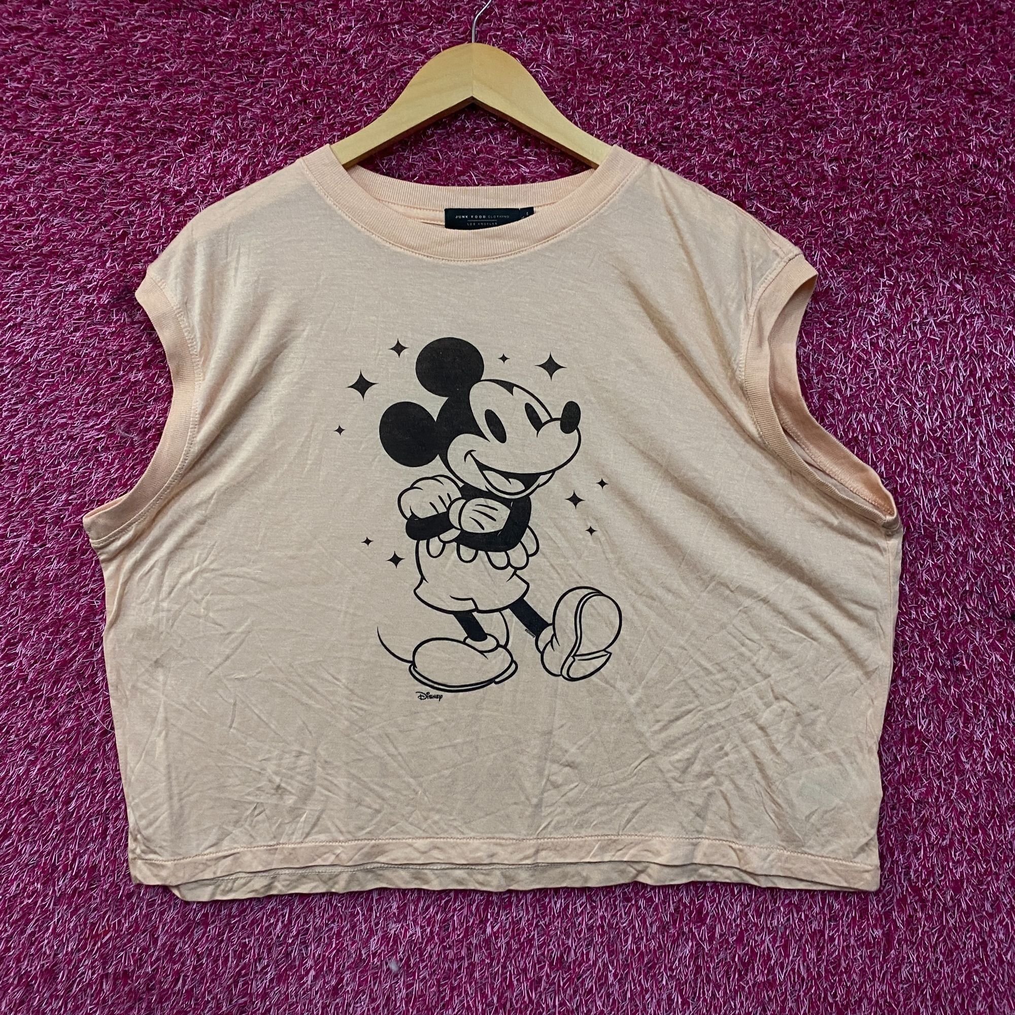 Junk Food Junk Food Clothing Mickey Mouse Vintage Style Graphic Tissue Size XXL / US 16-18 / IT 52-54 - 1 Thumbnail