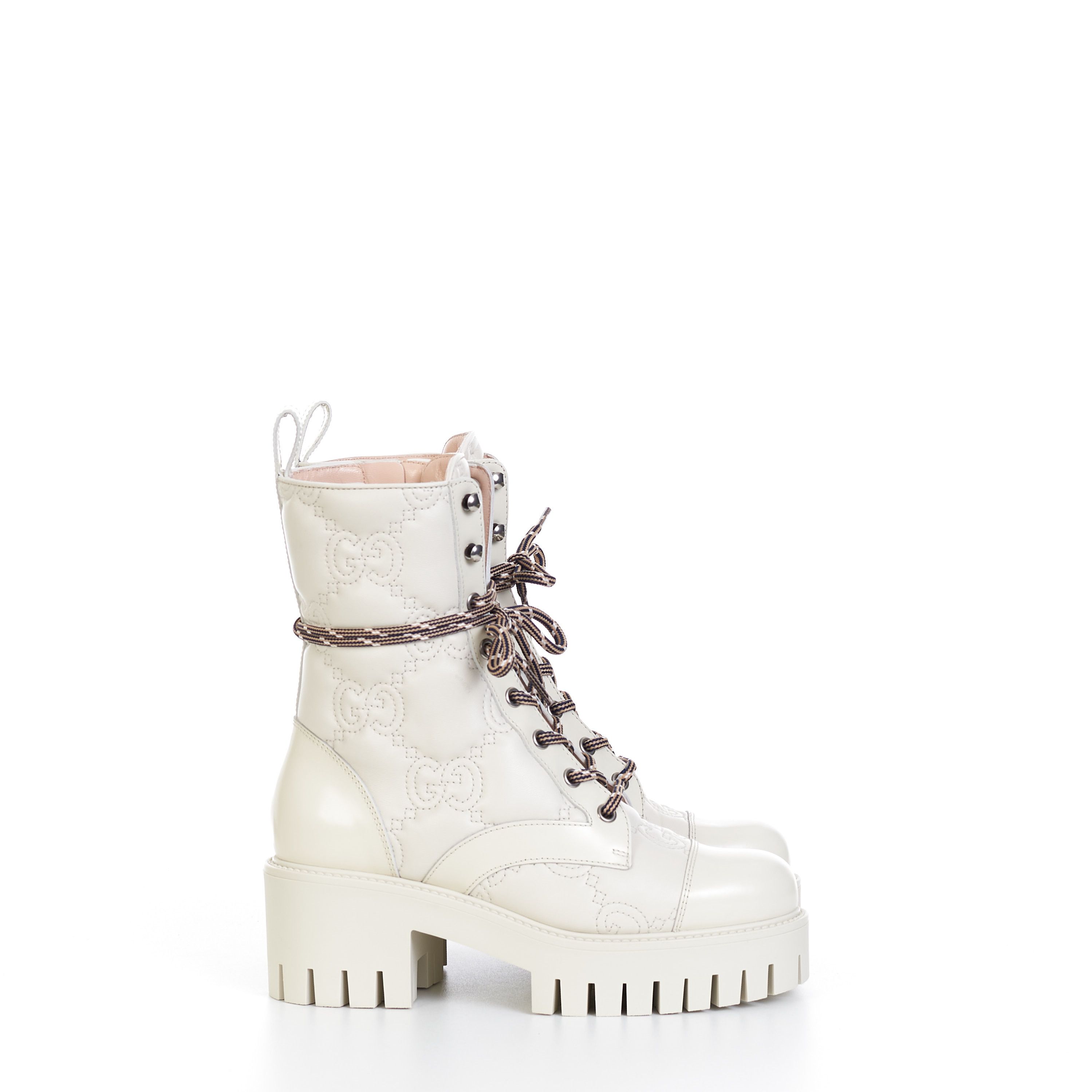 Gucci white booties clearance