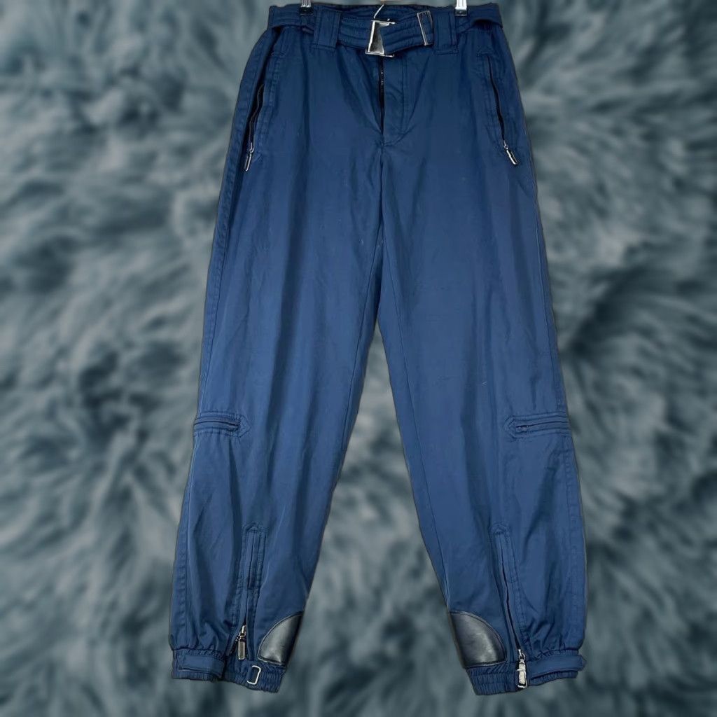 Vintage VINTAGE Kaelin Pants Ski Snow Winter 90s Blue M Insulated Pockets Elastic Waist 31in Inseam Mens Size US 31 - 1 Thumbnail