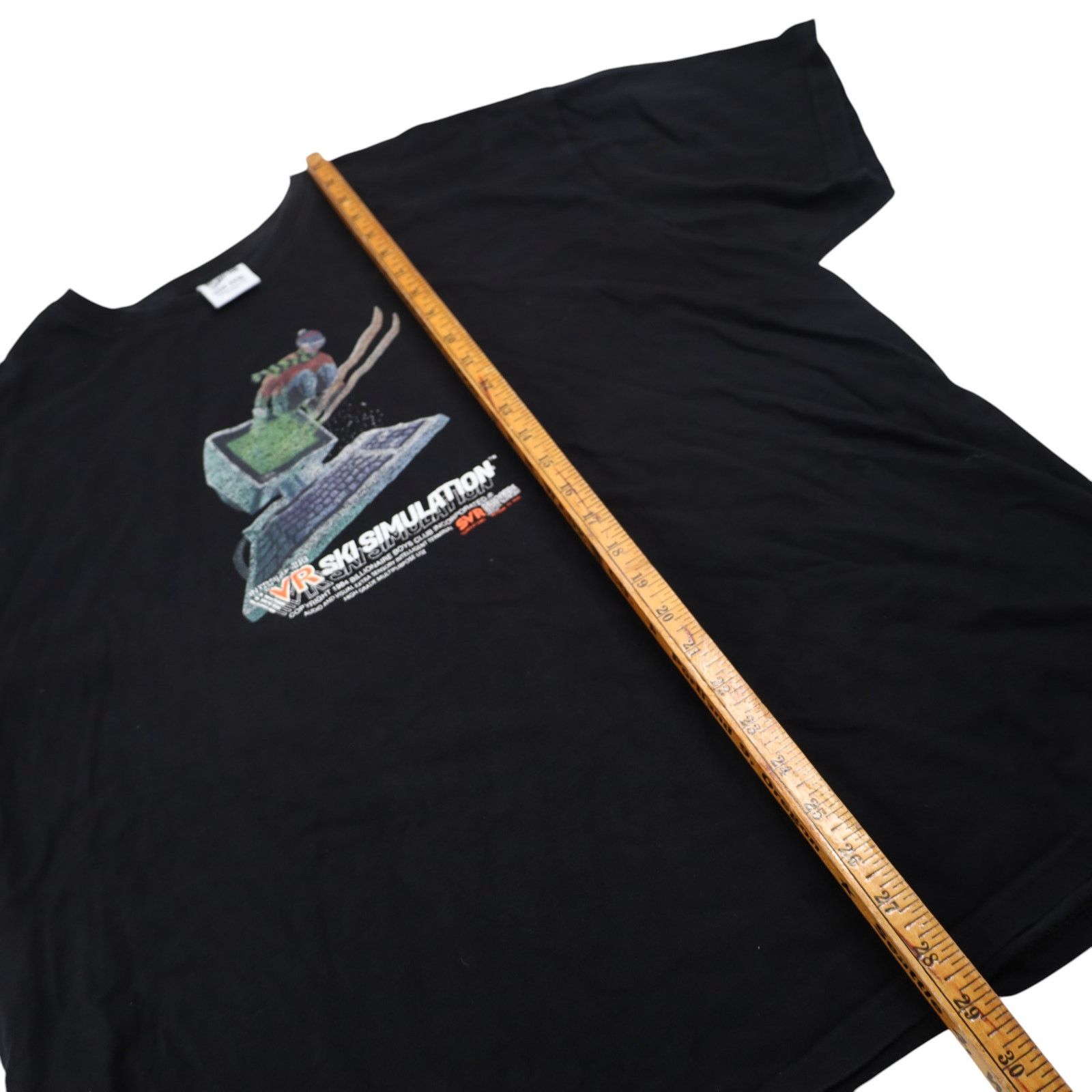 Billionaire Boys Club × Vintage VTG Billionaire Boys Club VR Ski Simulation Graphic T Shirt Size US XXL / EU 58 / 5 - 8 Thumbnail