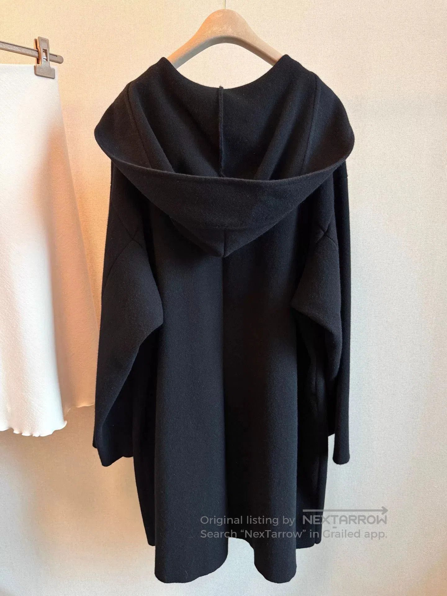 The Row The Row Black Hooded Cashmere Coat. Size US M / EU 48-50 / 2 - 3 Thumbnail