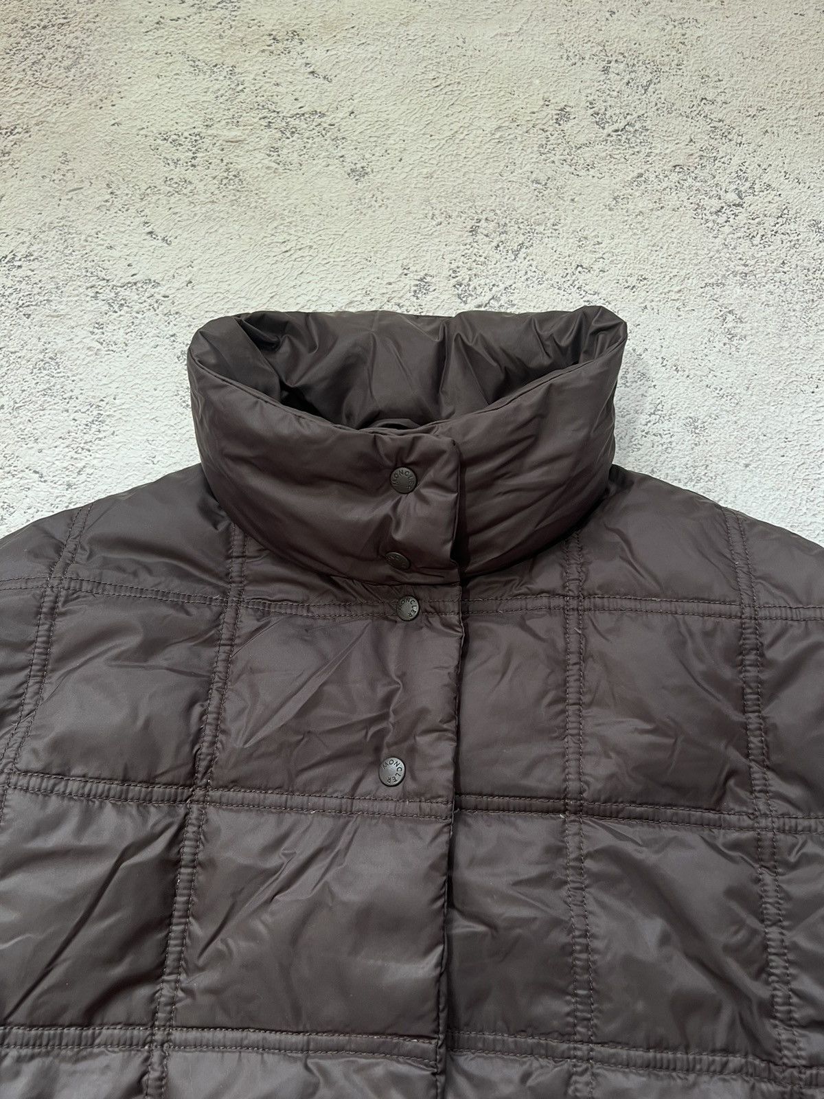 Moncler × Vintage Vintage Brown Moncler puffer coat down women's Size M / US 6-8 / IT 42-44 - 4 Thumbnail