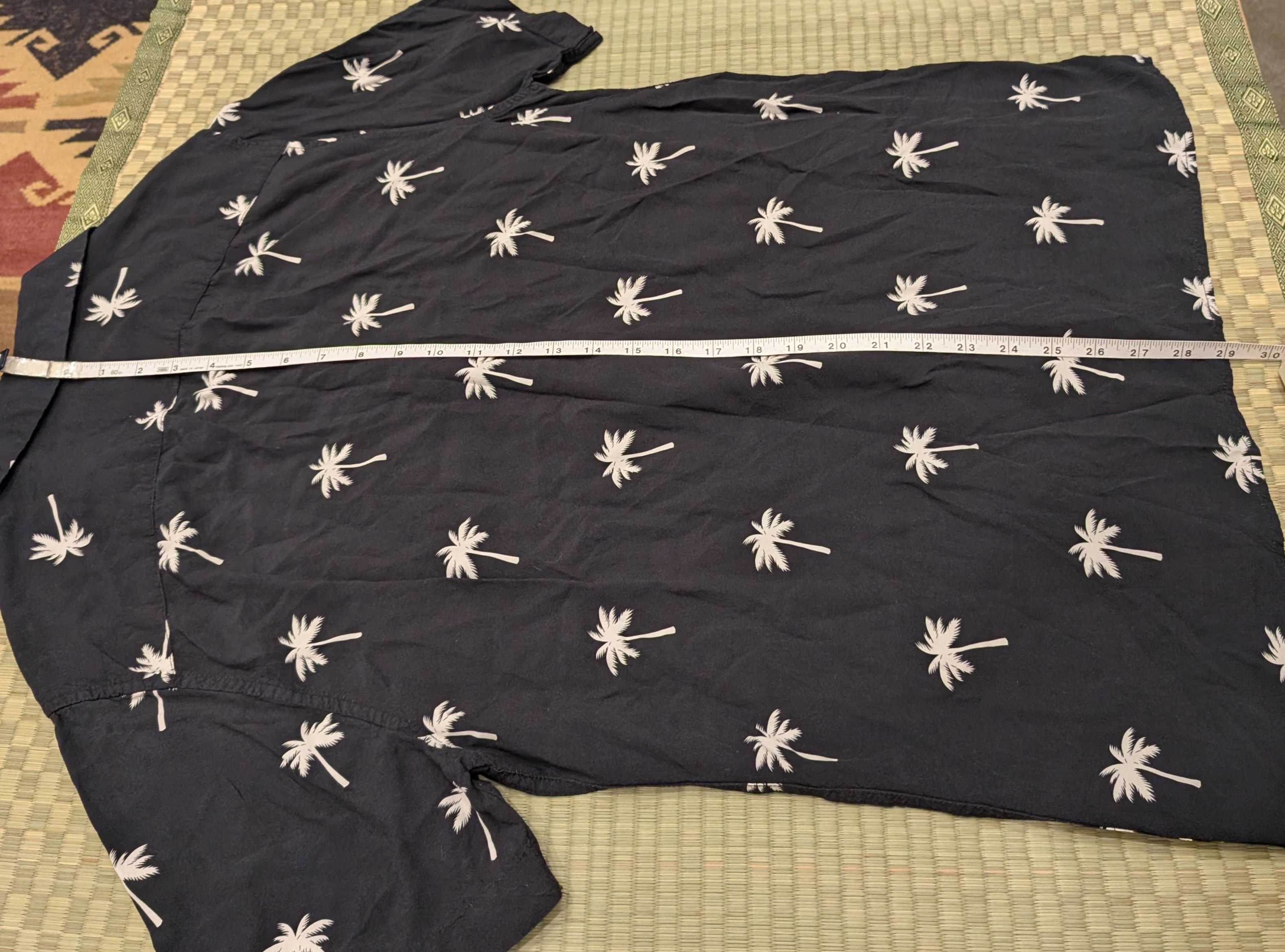 OAS OAS The Cuba Shirt Palm Pattern Size US M / EU 48-50 / 2 - 6 Thumbnail
