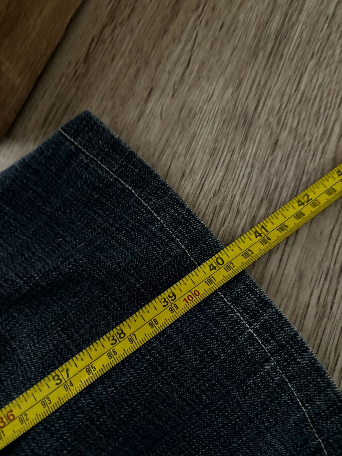 TOUGH JEANSMITH patchwork distressed jeans