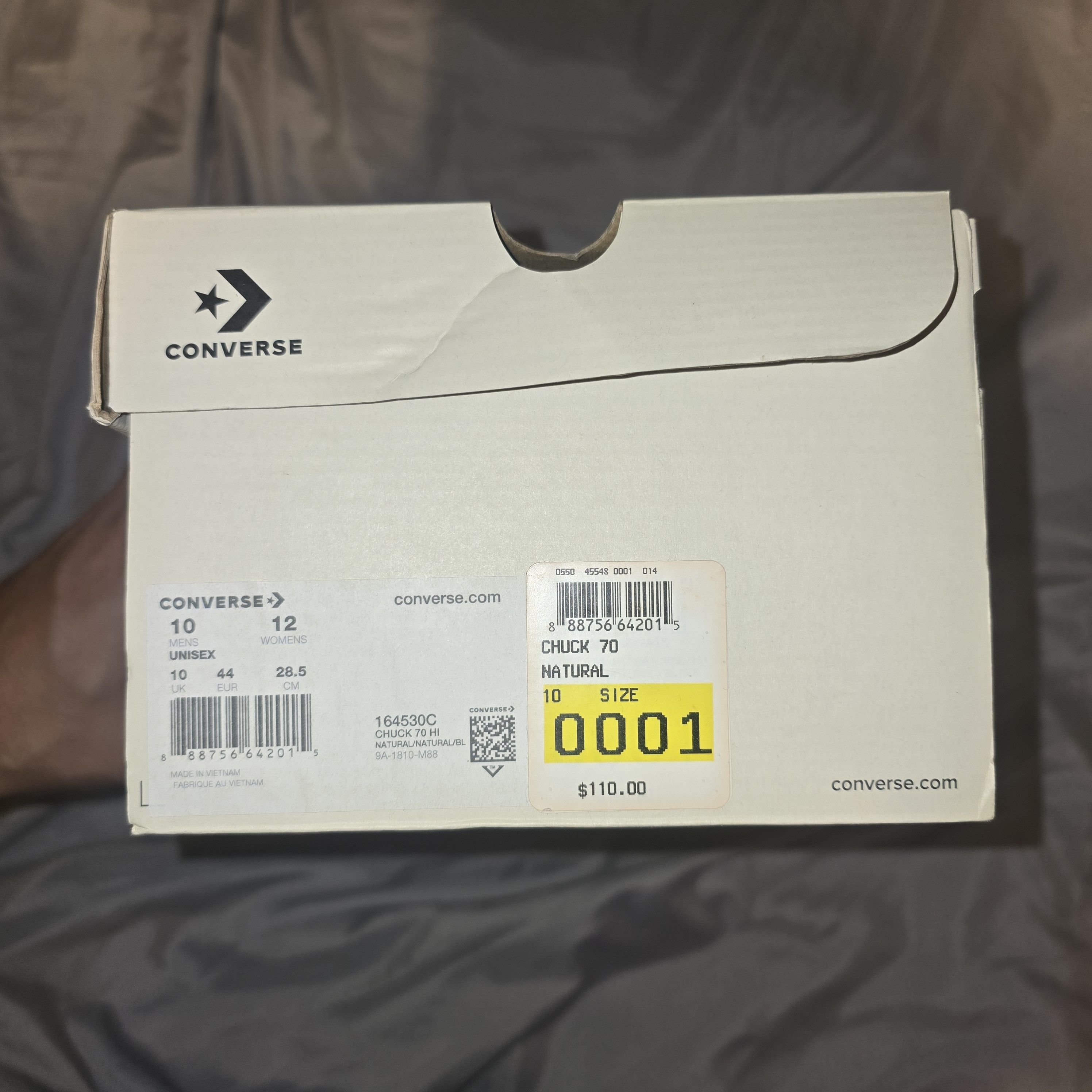 Fear of God Converse x Fear of God Chuck 70 High Size US 10 / EU 43 - 10 Thumbnail
