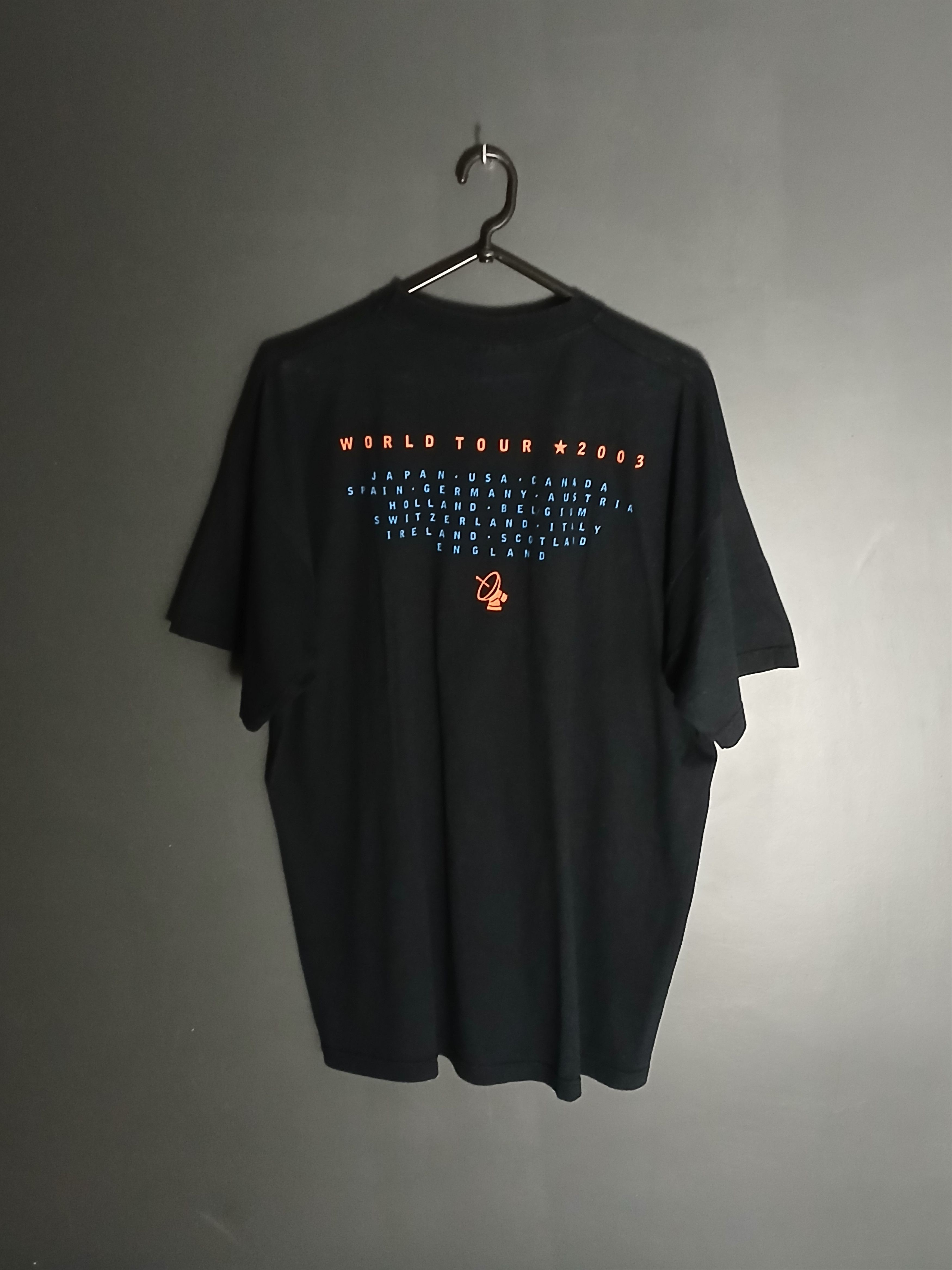 Band Tees × Bon Jovi × Vintage Vintage 2003 Bon Jovi Bounce World Tour T-Shirt Size US XL / EU 56 / 4 - 2 Thumbnail