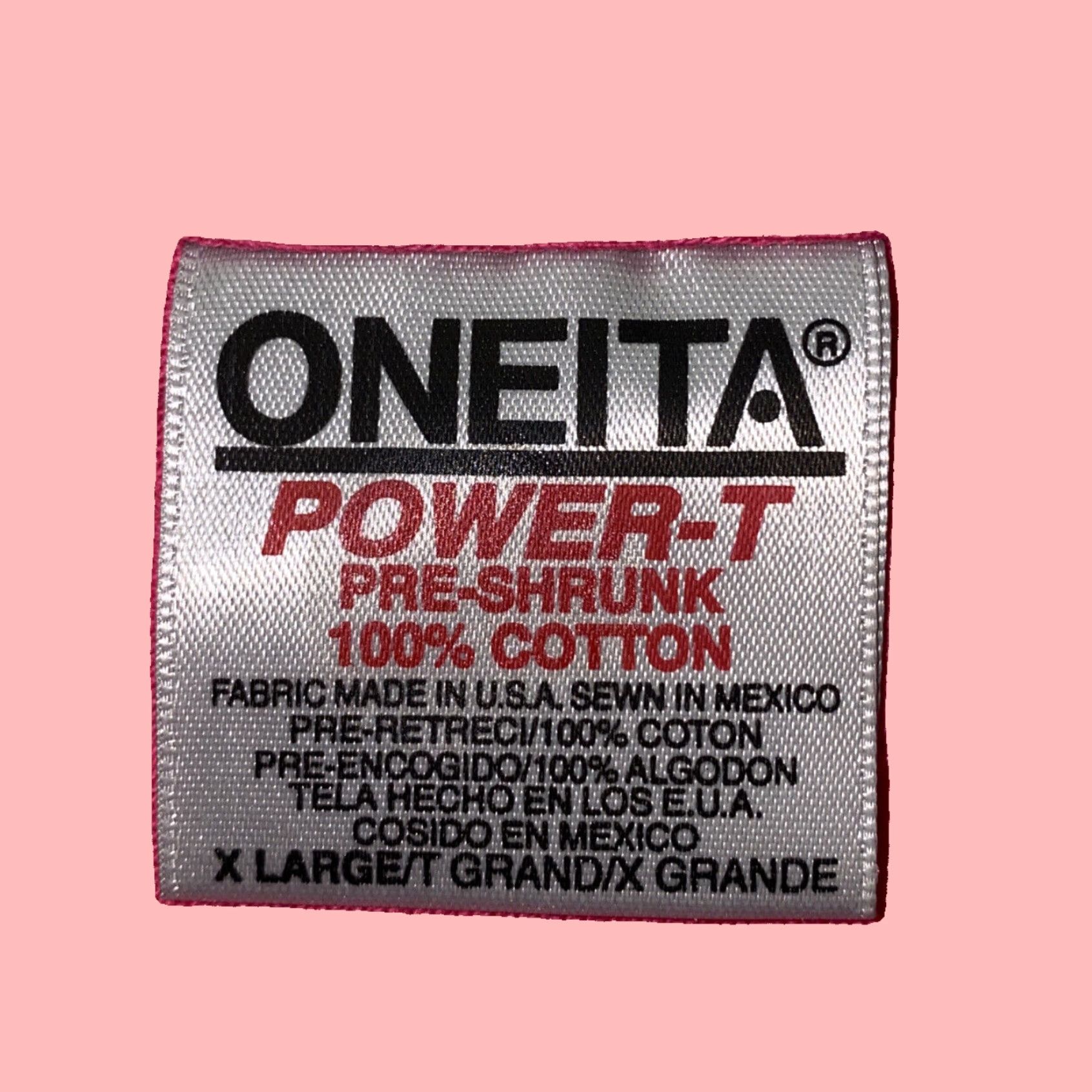 Oneita power t supreme best sale