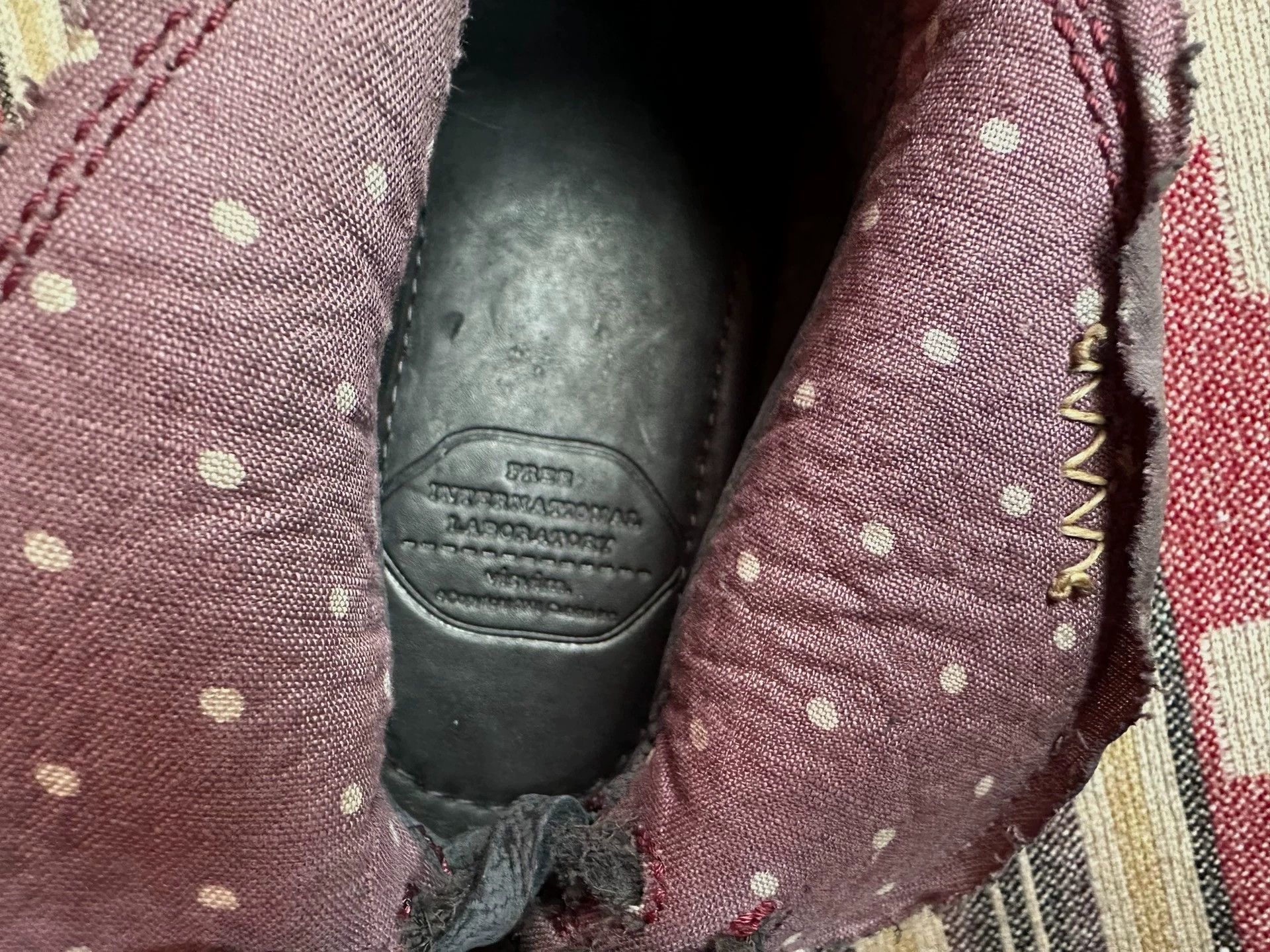 Visvim Visvim WMV Laramie Folk 14SS Polka Dot Suede Low W7/37-38 Size US 6.5 / IT 36.5 - 5 Thumbnail
