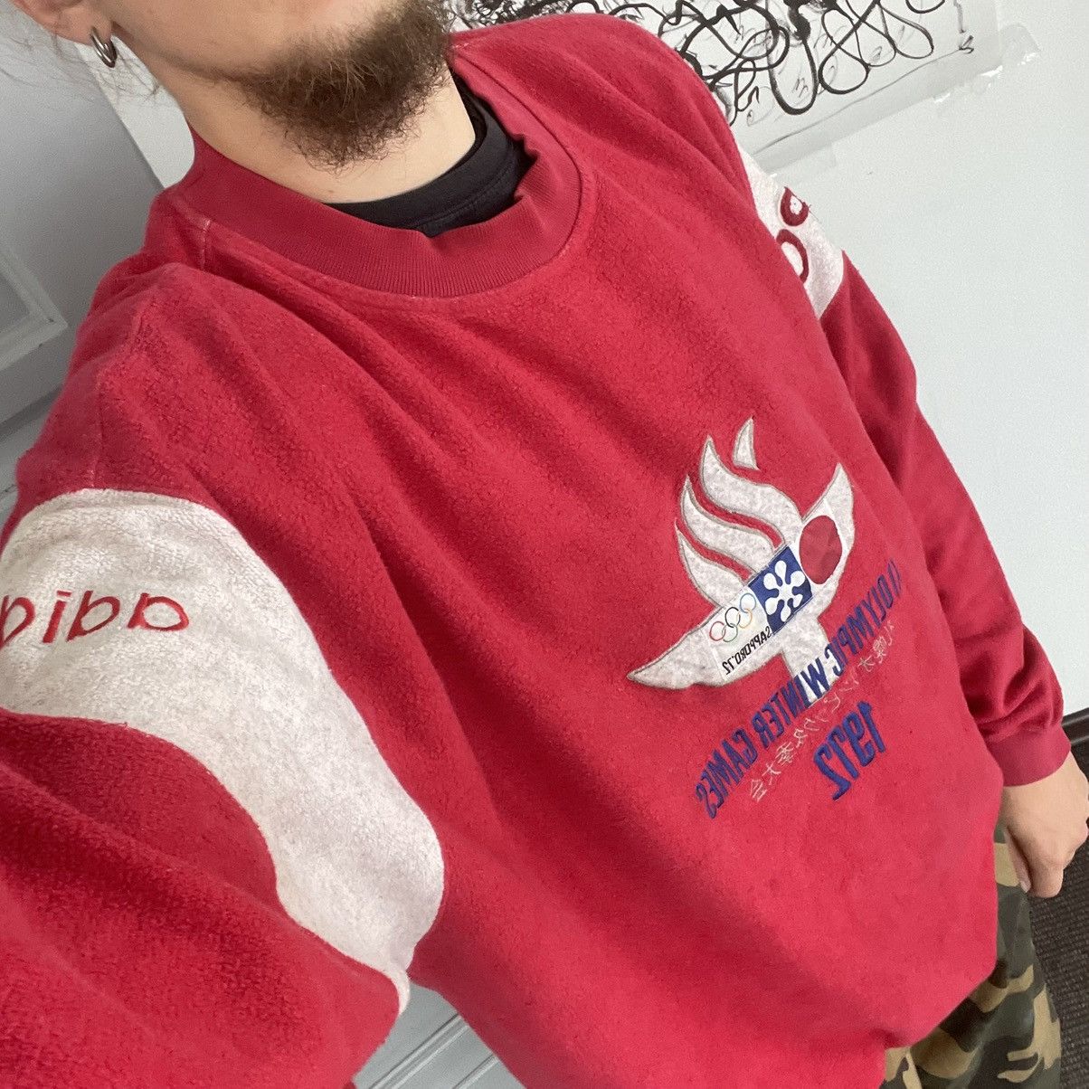 Japanese Brand Vintage ADIDAS Sapporo 1972 Olympic Games Japan Sweatshirt Size US XL / EU 56 / 4 - 4 Thumbnail