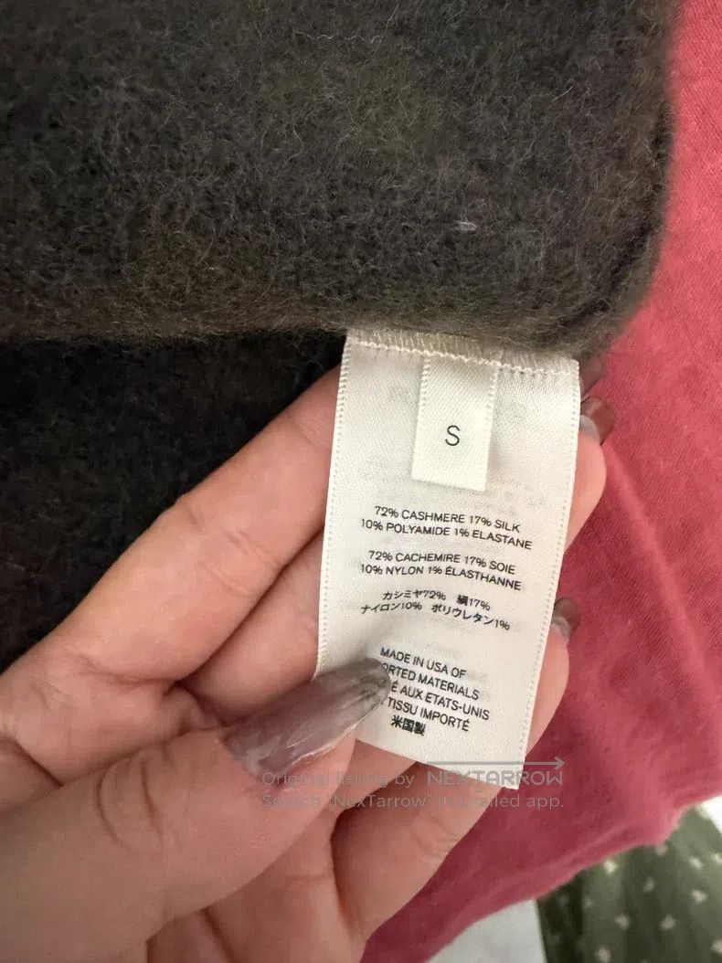 The Row The Row Cashmere sweater with scarf Size S / US 4 / IT 40 - 5 Thumbnail