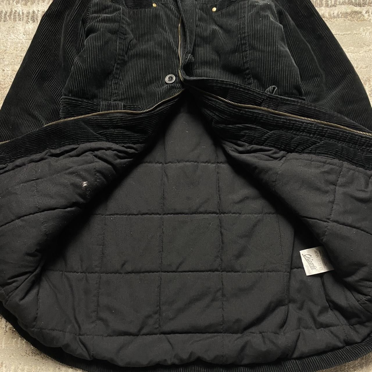 Japanese Brand 00s Chicoree Japan Style Corduroy Coat Black M Size M / US 6-8 / IT 42-44 - 4 Thumbnail