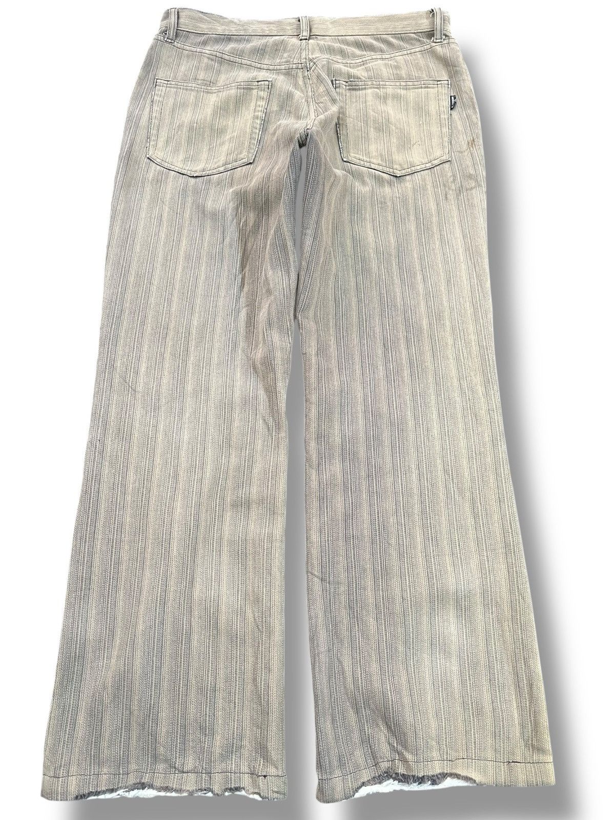 Massimo Osti × Mossimo Vintage Mossimo Hickory Distressed Denim Size US 30 / EU 46 - 6 Thumbnail