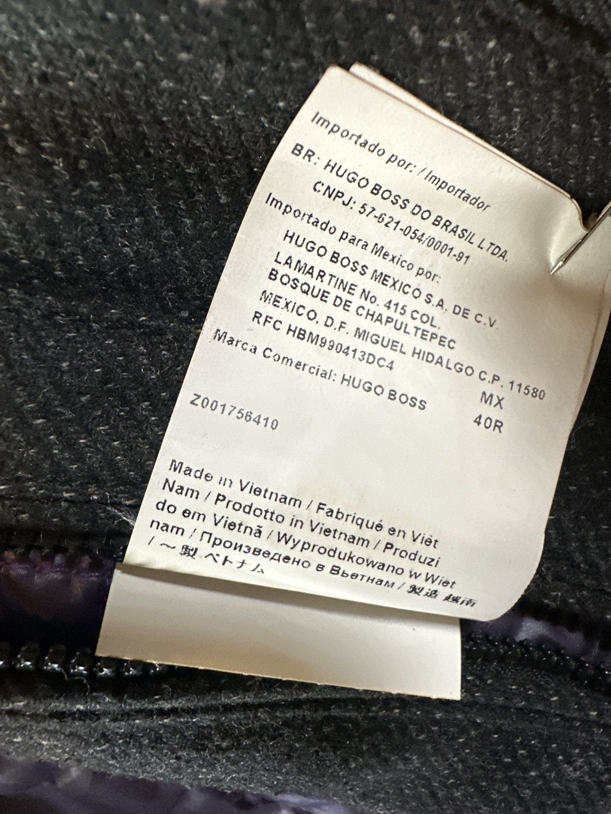 Hugo Boss BOSS Hugo Tabox Black Label Winter Jacket Anthracite Wool Size US L / EU 52-54 / 3 - 16 Thumbnail