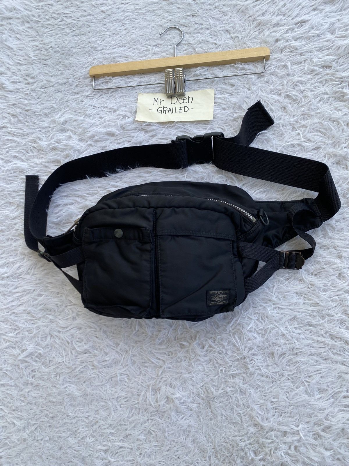 Porter Rare Yoshida PORTER Tanker Nylon Black Waist Bag Size ONE SIZE - 3 Thumbnail