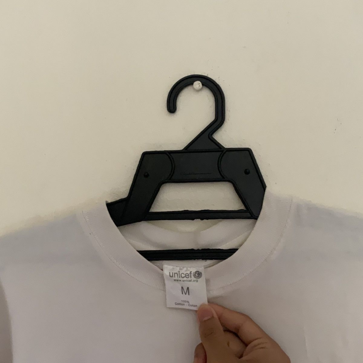 Other Vintage Unicef Box Logo Campaign White Tees Size US M / EU 48-50 / 2 - 2 Thumbnail