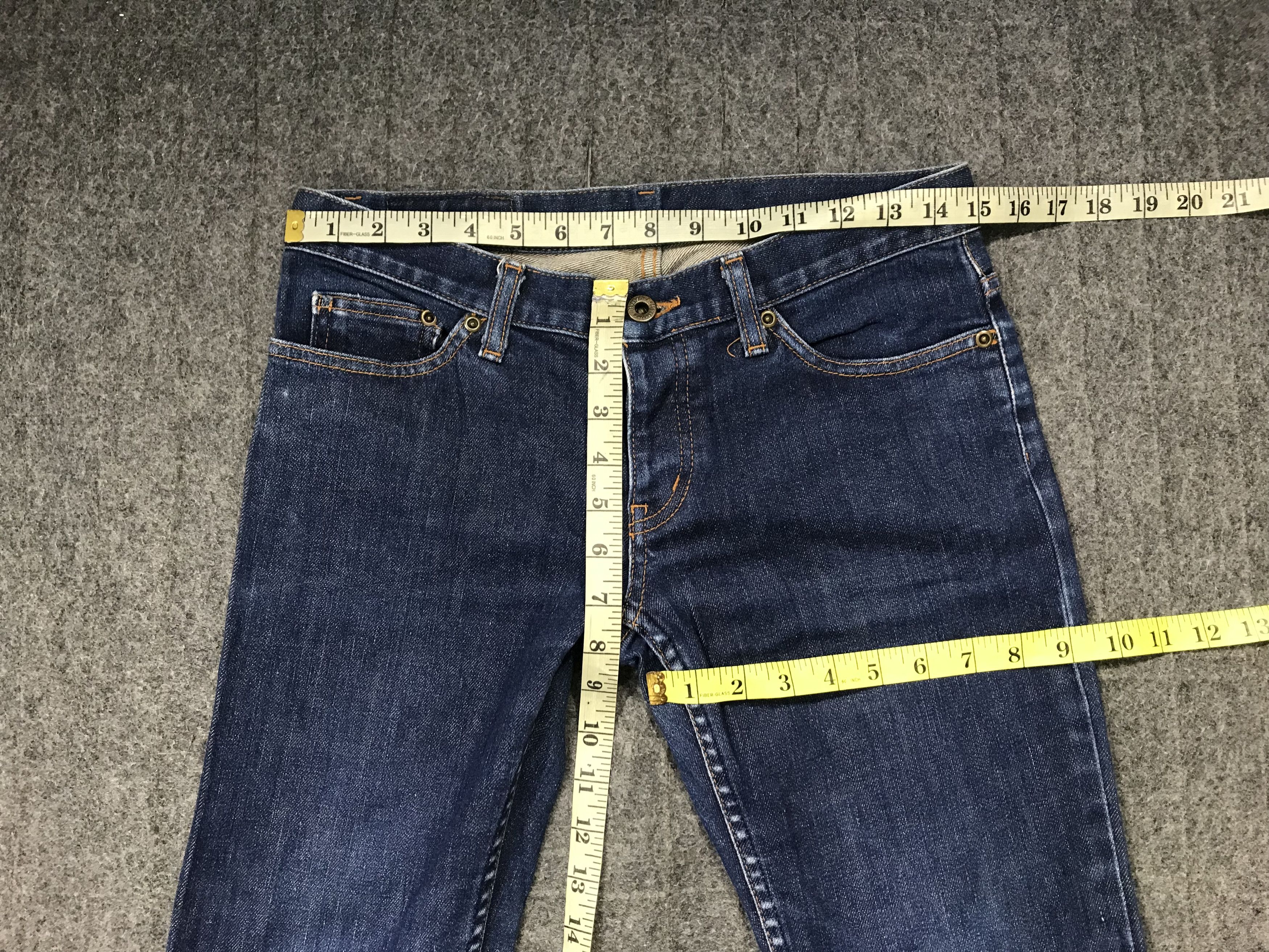 Hysteric Glamour Hype Hysteric Glamour Indigo Denim Jeans Pant Buttonfly Size 29" - 12 Thumbnail