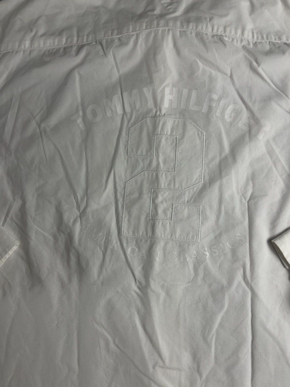 Tommy Hilfiger Vintage Tommy Hilfiger White Button-Up XL Size Size US XL / EU 56 / 4 - 3 Thumbnail