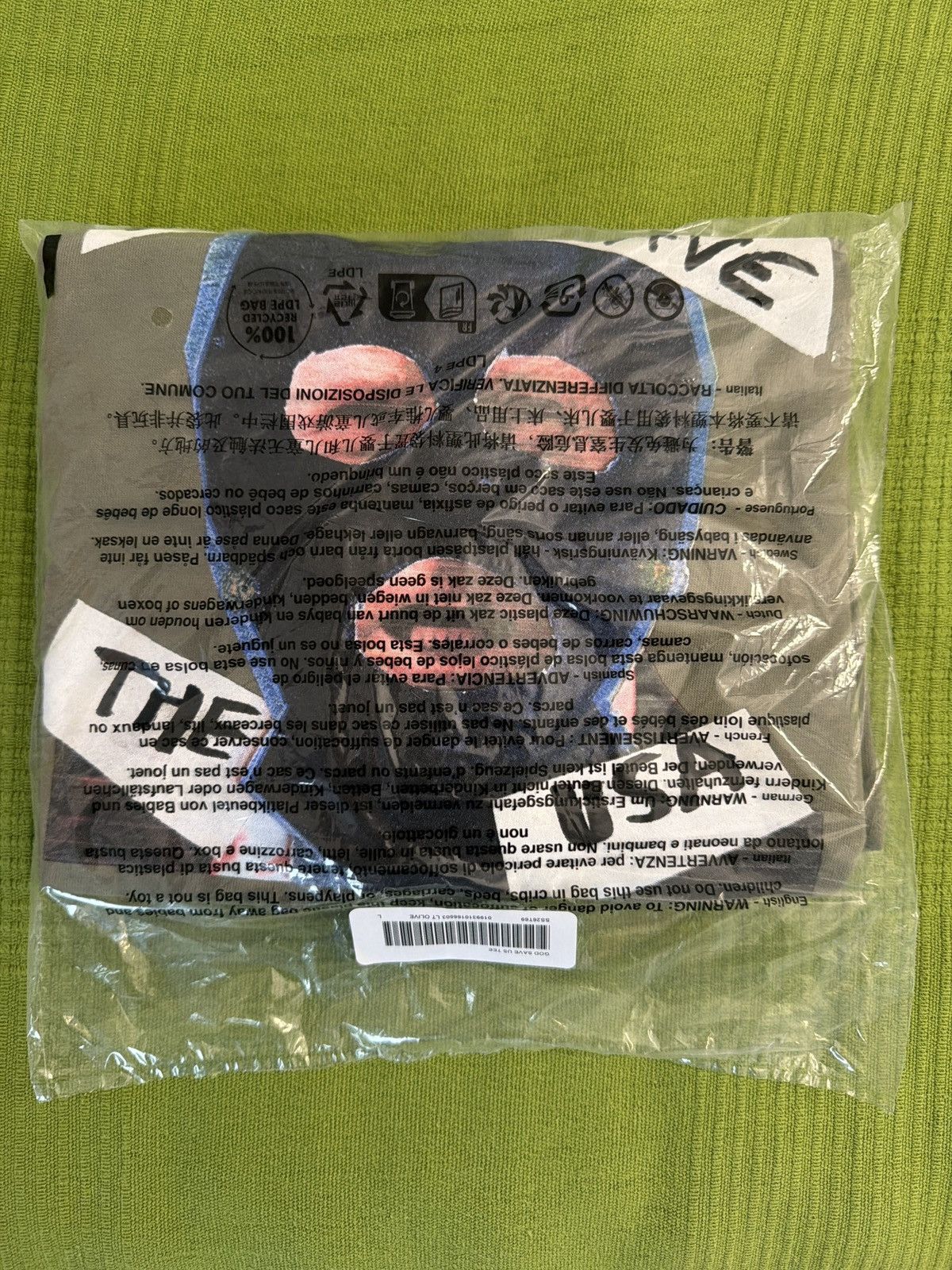 Supreme Supreme God Save Us Tee Size US L / EU 52-54 / 3 - 3 Thumbnail
