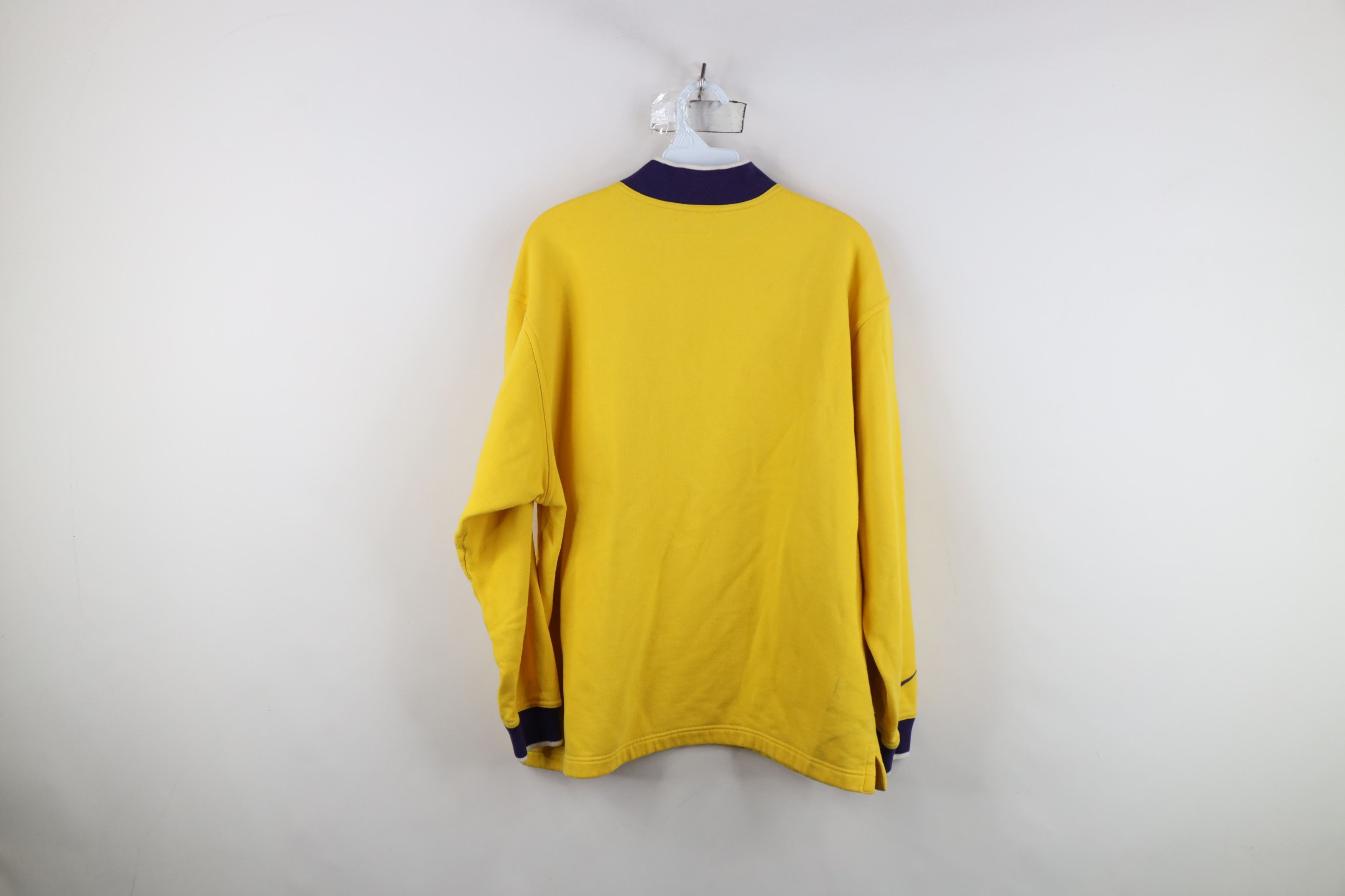 Nike Vintage 90s Nike Scott Mini Swoosh Half Zip Sweatshirt Size M / US 6-8 / IT 42-44 - 13 Thumbnail