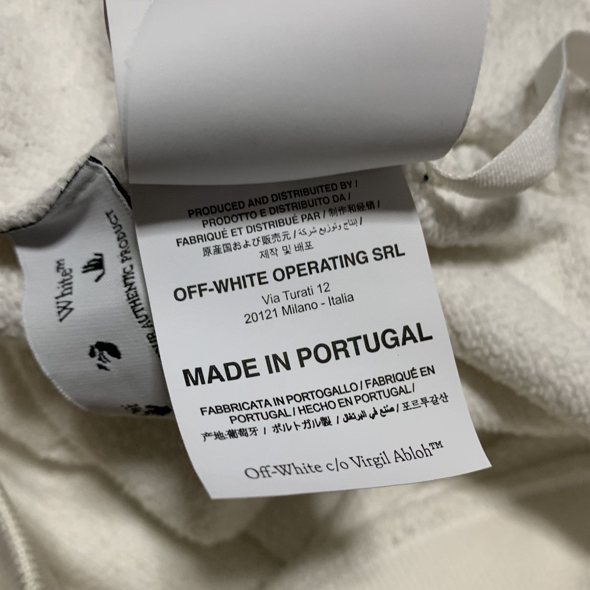 Off-White Off White Medium Caravaggio Painting White Hoodie Virgil Size US M / EU 48-50 / 2 - 12 Thumbnail