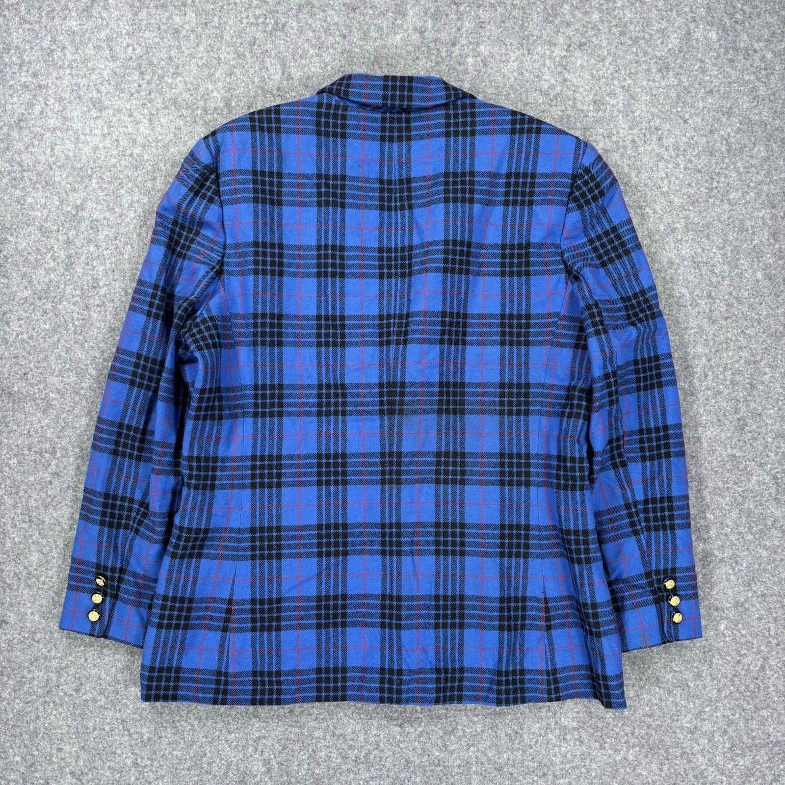 Pendleton Vintage Pendleton Blazer Womens 12 Blue Morgan Scottish Wool Size XL / US 12-14 / IT 48-50 - 7 Thumbnail