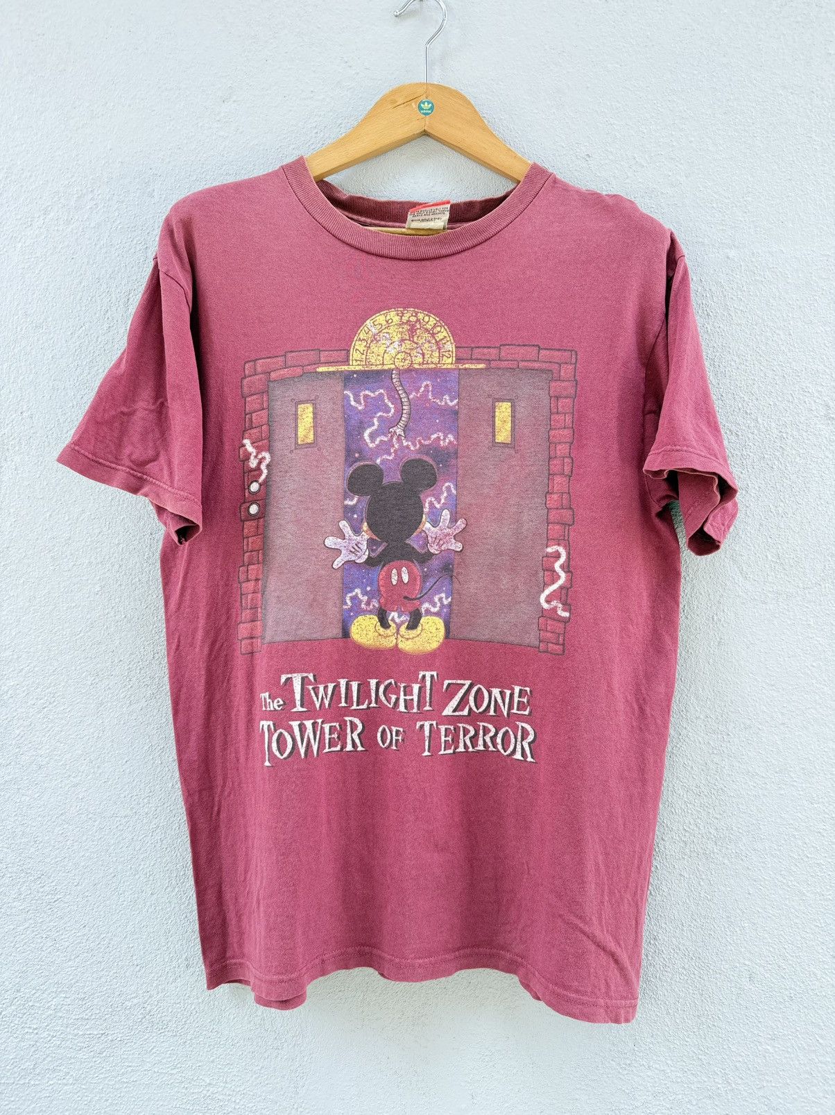 Expert Horror Thrashed Vintage 90s The Twilight Zone Tower Or Terror Tee Size US L / EU 52-54 / 3 - 1 Thumbnail