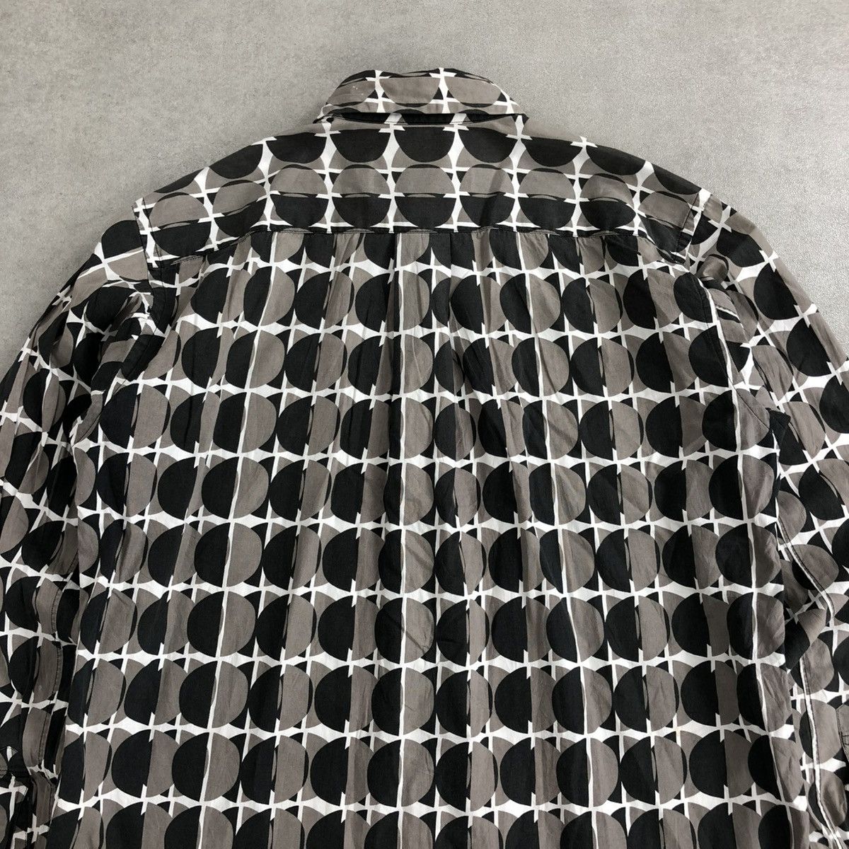 Comme des Garcons 🇯🇵 Vintage Comme des Garcons Black Label Anstrack Long Shirt Size US S / EU 44-46 / 1 - 12 Thumbnail