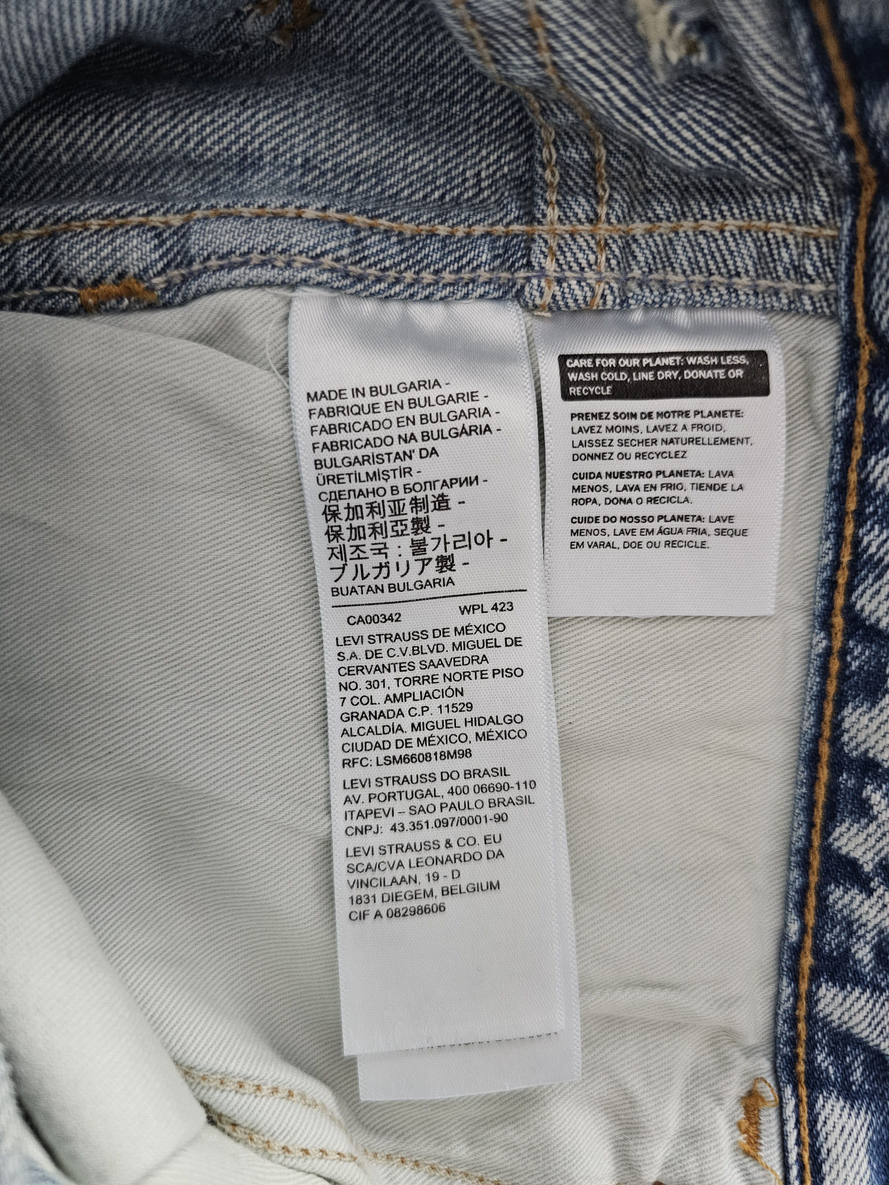 Levi's Vintage Clothing New LVC Levi's Vintage Clothing 1965 606 Denim Big E Size US 31 - 8 Thumbnail
