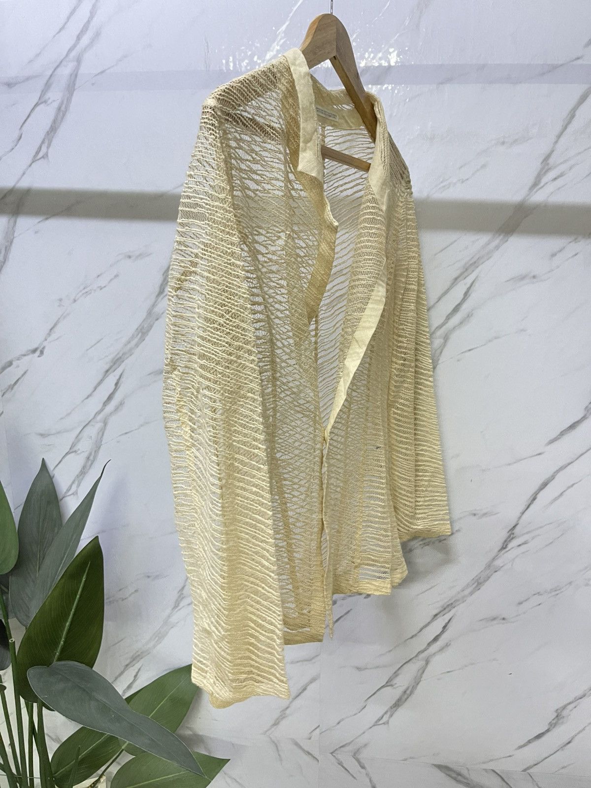 Yohji Yamamoto Yohji Yamamoto Mesh Cardigan Size M / US 6-8 / IT 42-44 - 9 Thumbnail