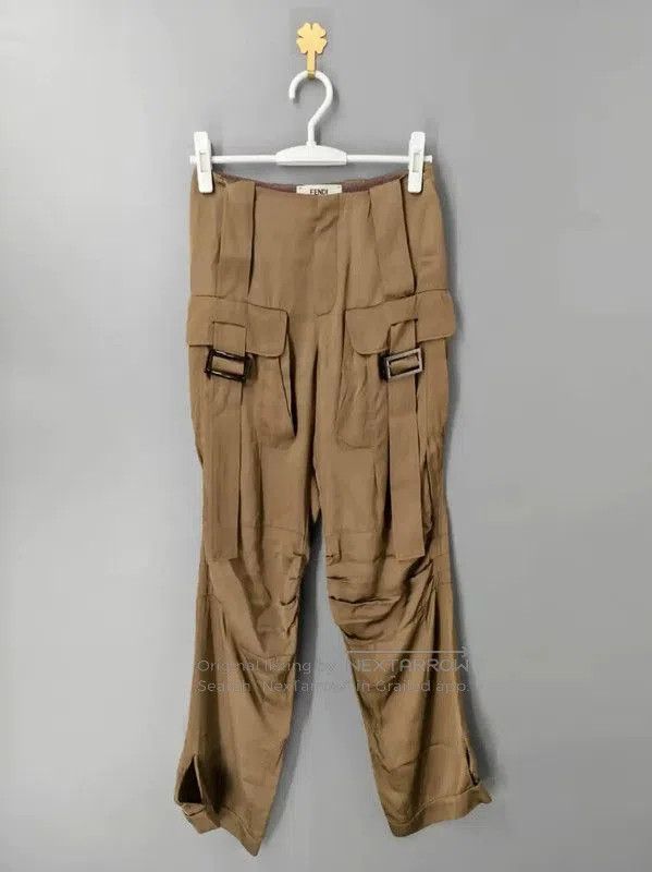 Fendi Light Brown Casual Pants for Women .