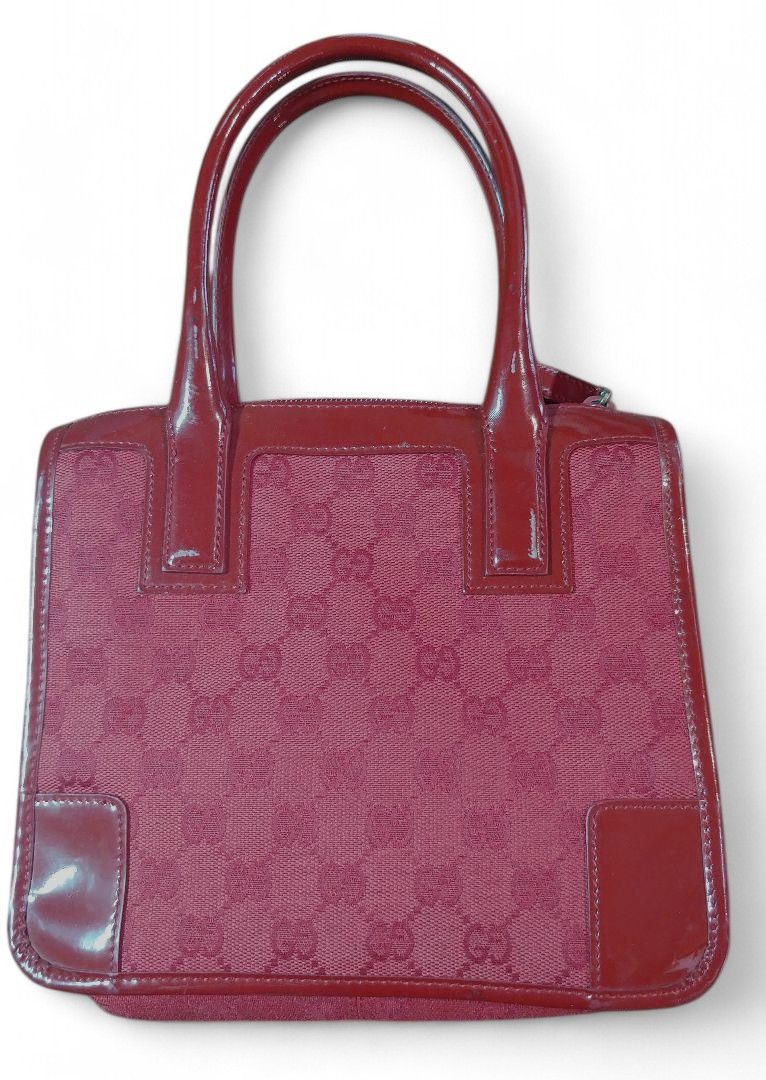 Gucci Gucci - Mini Tote Handbag Leather Small Pouch Red Size ONE SIZE - 2 Thumbnail