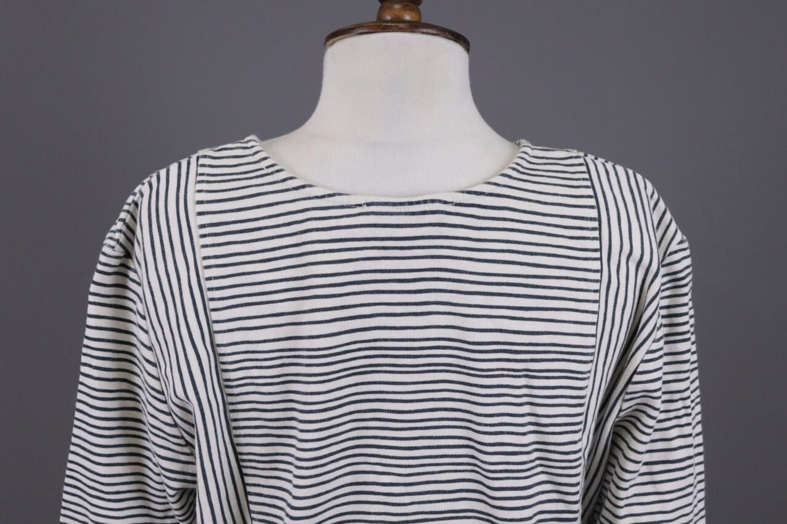 YMC YMC You Must Create White Striped Cropped Sweater Size S Size S / US 4 / IT 40 - 12 Thumbnail
