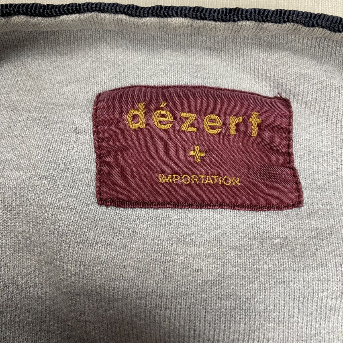 Dezert Rare Vintage Dezert + Collarless Bomber Jacket Boxy Fit Size US L / EU 52-54 / 3 - 10 Thumbnail