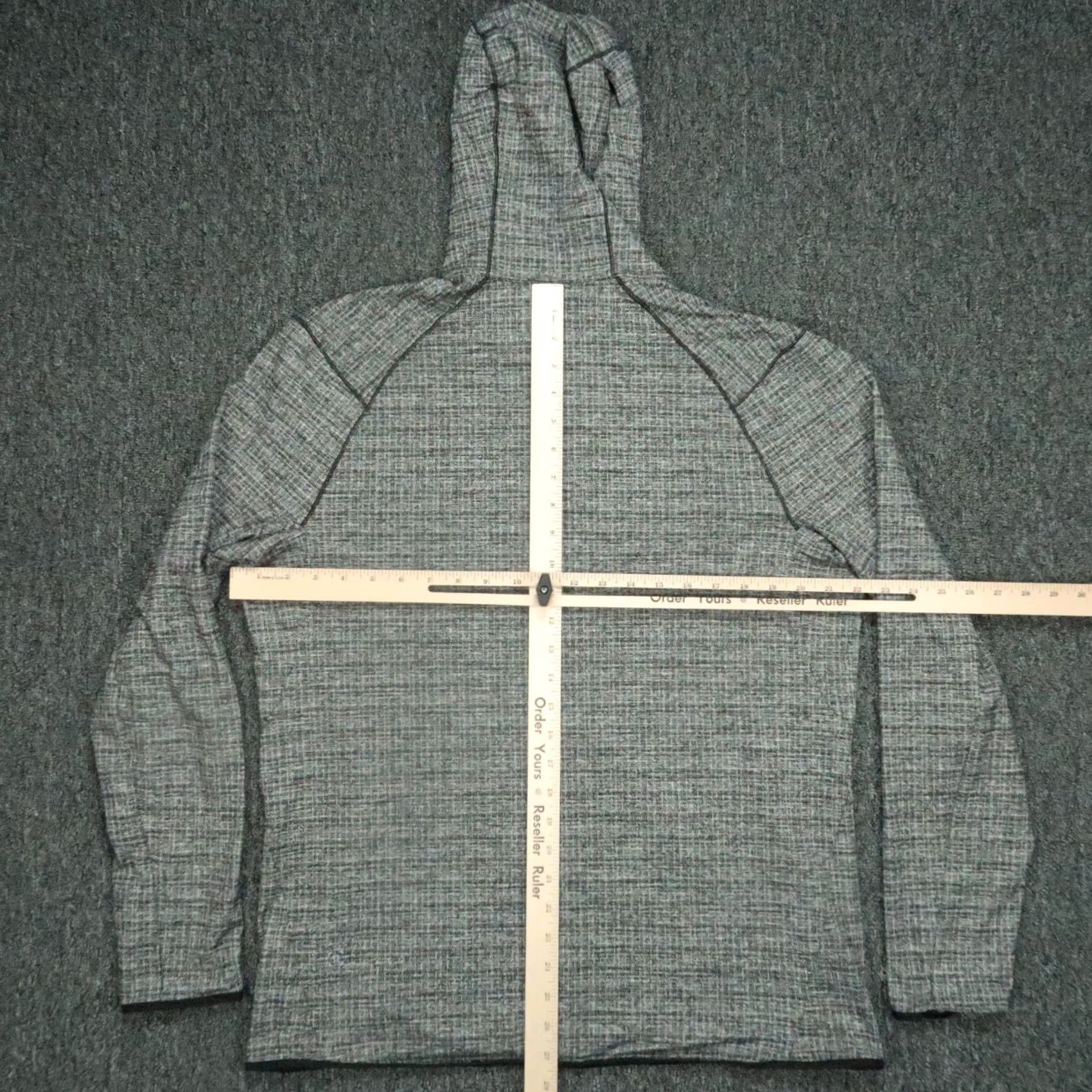 Lululemon Lululemon Hoodie Mens XL Gray Surge Warm Full Zip Athletic Performance Shirt Size US XL / EU 56 / 4 - 6 Thumbnail