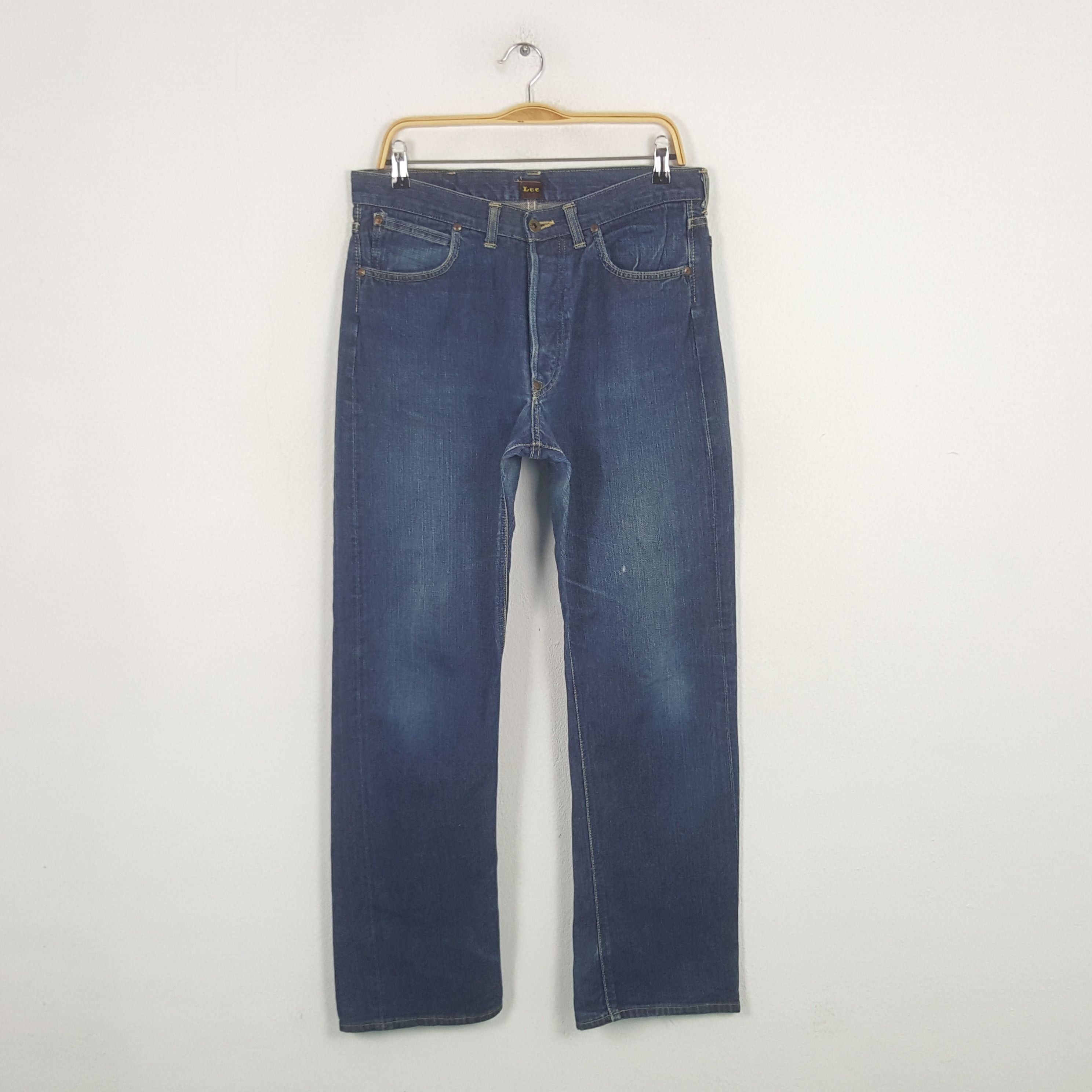 Lee Vintage Lee Selvedge American Style Denim Jeans RR16 Size US 33 - 1 Thumbnail