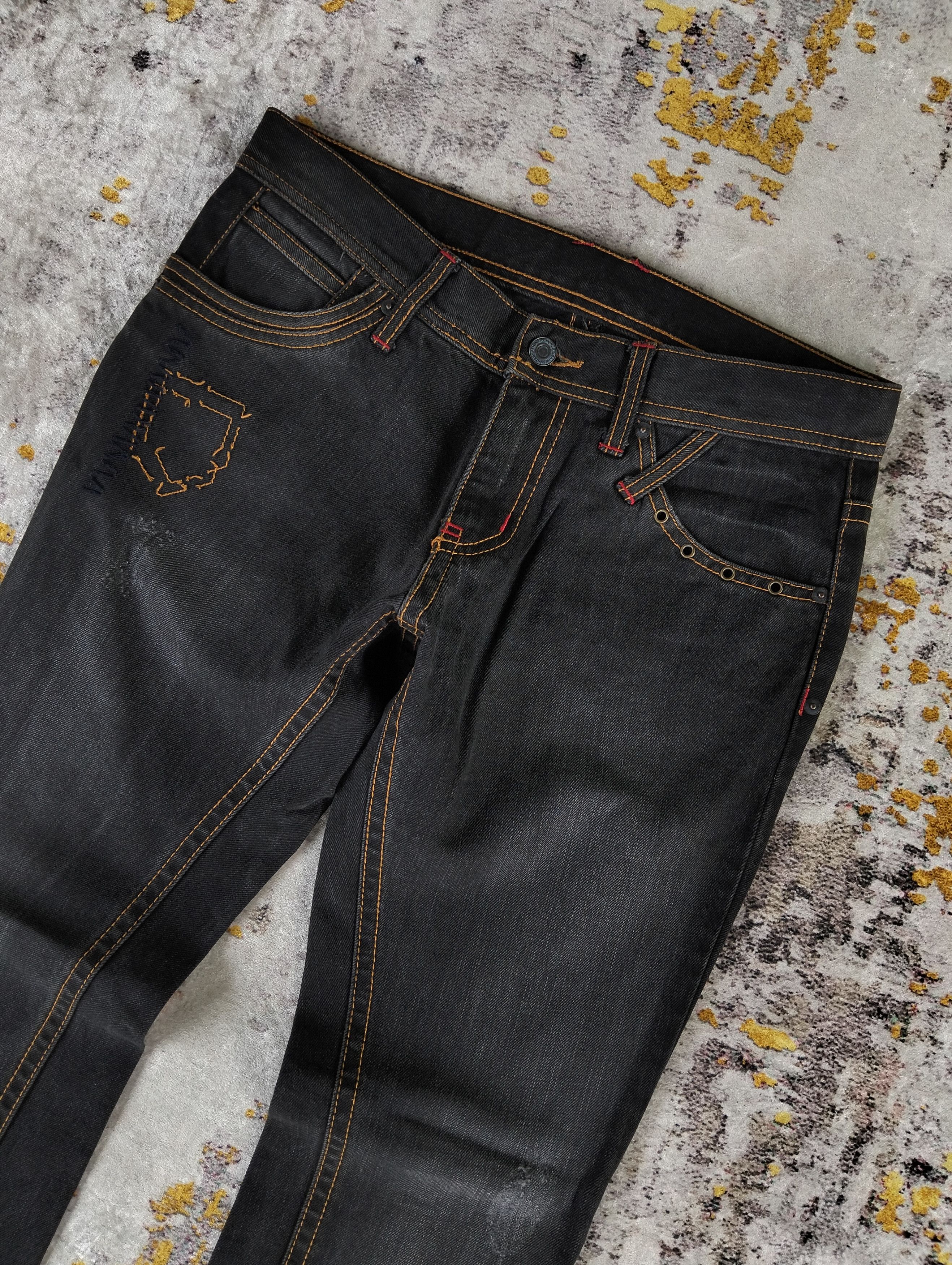 Tornado Mart Modern Lovers Japan Slim Denim Low Rise Jeans Hedi Slimane Size US 31 - 7 Thumbnail