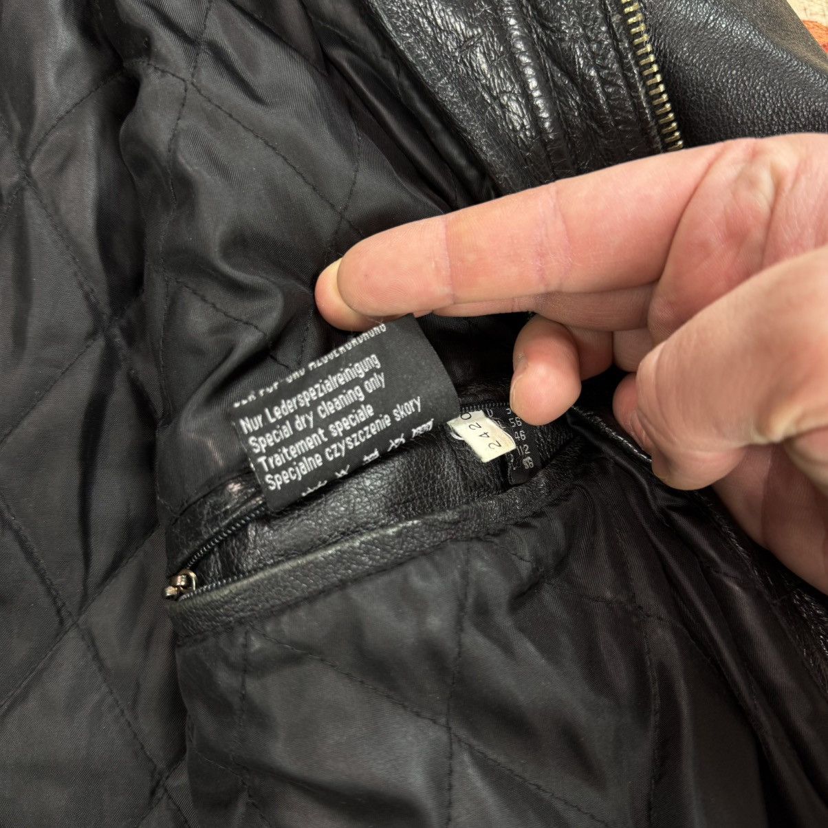 Genuine Leather Avant Garde Leather Jacket Vintage Acne Our Legacy Old Money Size US XL / EU 56 / 4 - 11 Thumbnail