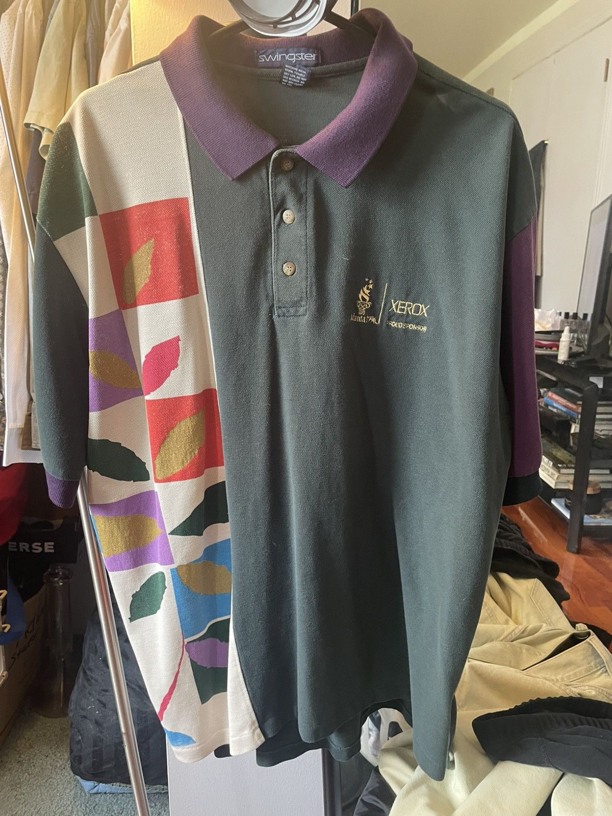 Vintage Vintage Polo Atlanta 1996 Olympics Size US XXL / EU 58 / 5 - 1 Thumbnail