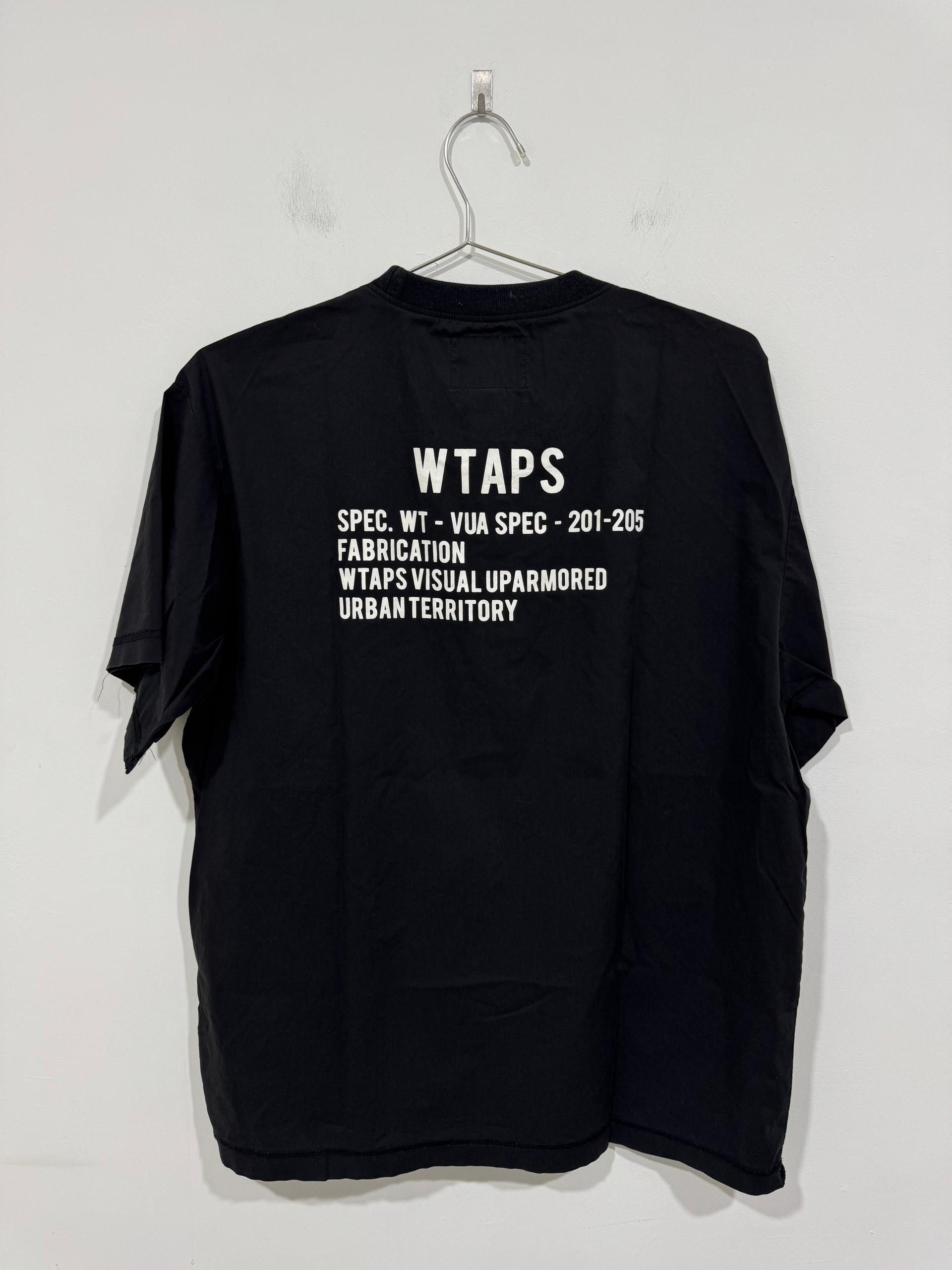 Wtaps WTAPS Black Tee Size US XXL / EU 58 / 5 - 3 Thumbnail