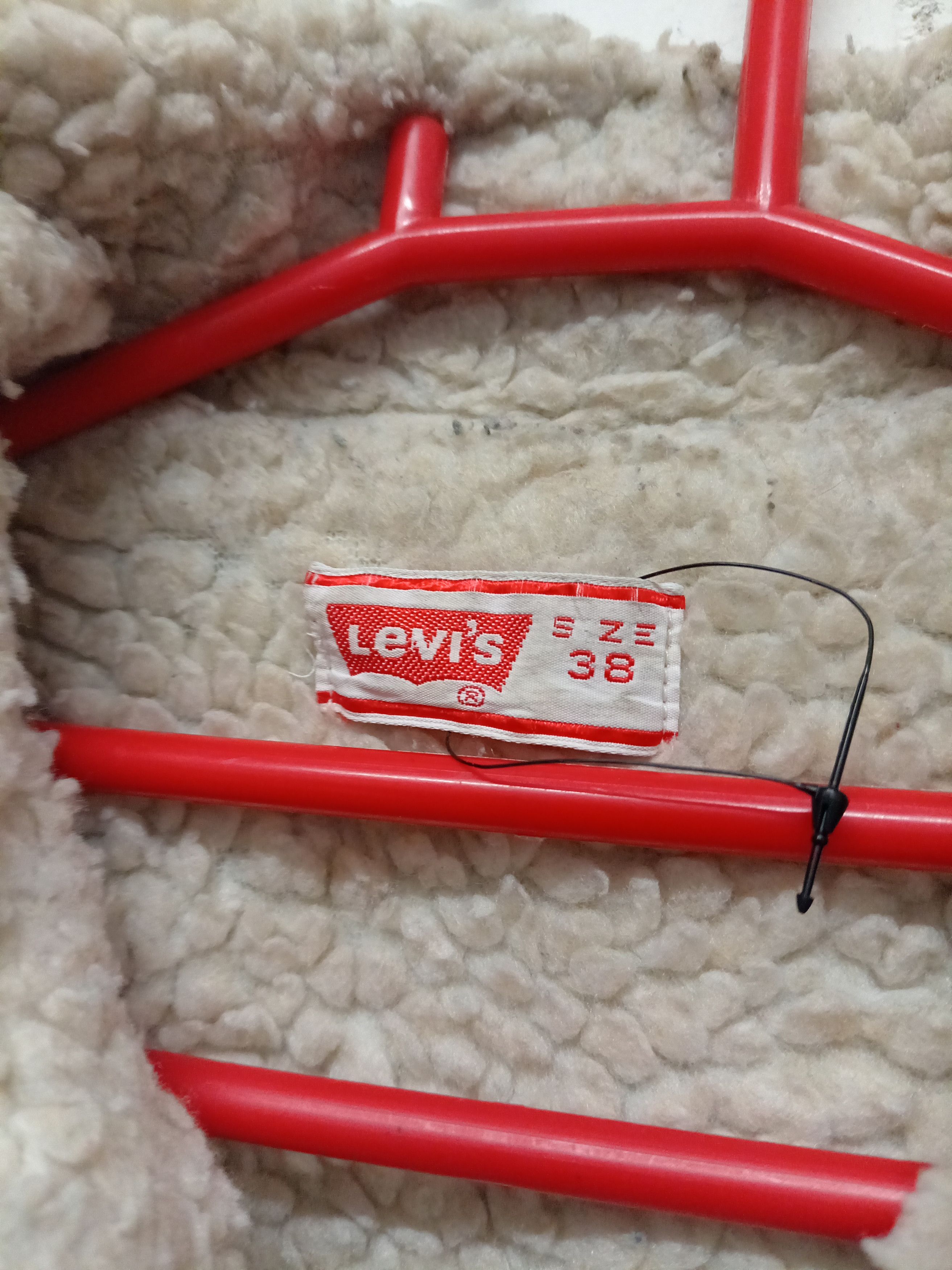 Levi's × Vintage Vintage levi's snap button sherpa denim jacket Size US S / EU 44-46 / 1 - 8 Thumbnail