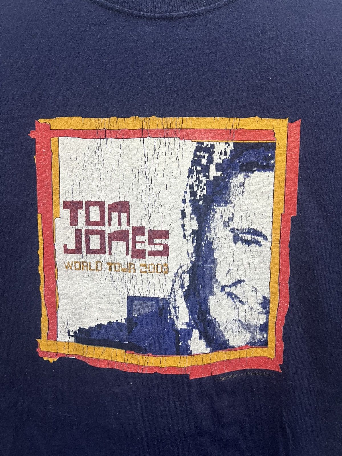Band Tees × Vintage Vintage 00’s Tom Jones World Tour Size US XL / EU 56 / 4 - 2 Thumbnail