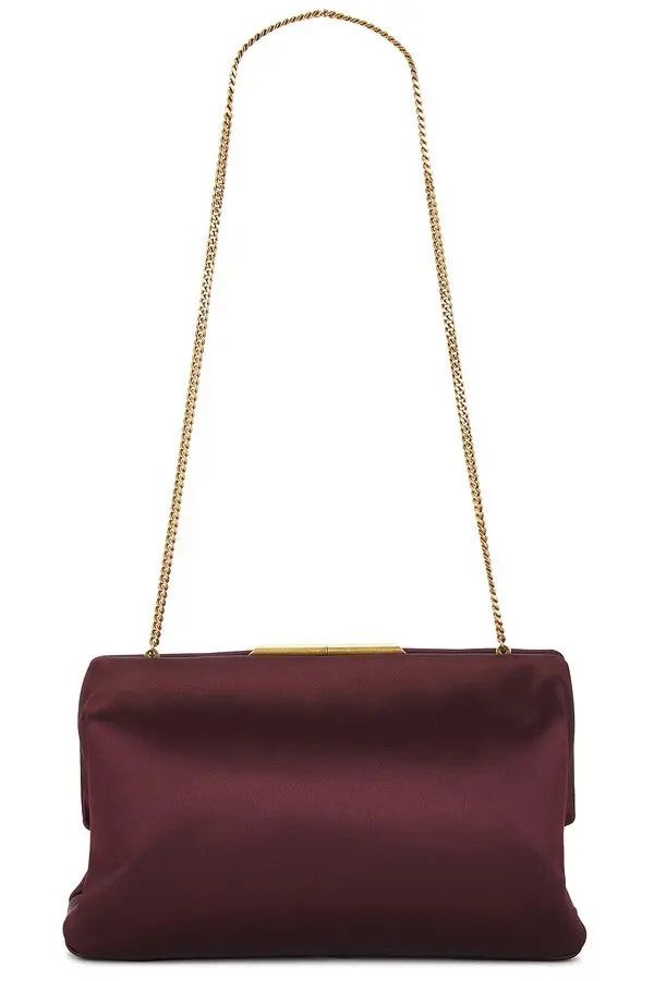 Saint Laurent Paris o1bcso1str1225 Size:OS/Clutch Small in Red Size ONE SIZE - 2 Thumbnail