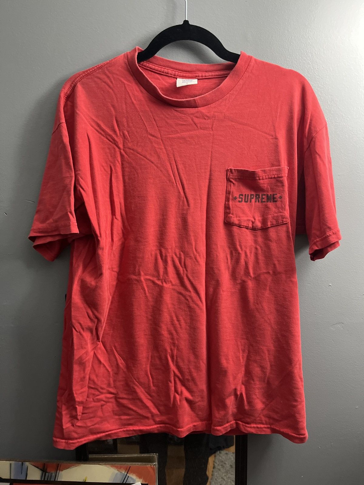 Independent Truck Co. × Supreme SS12 Supreme X Independent Trucks Pocket Tee Size US M / EU 48-50 / 2 - 2 Thumbnail