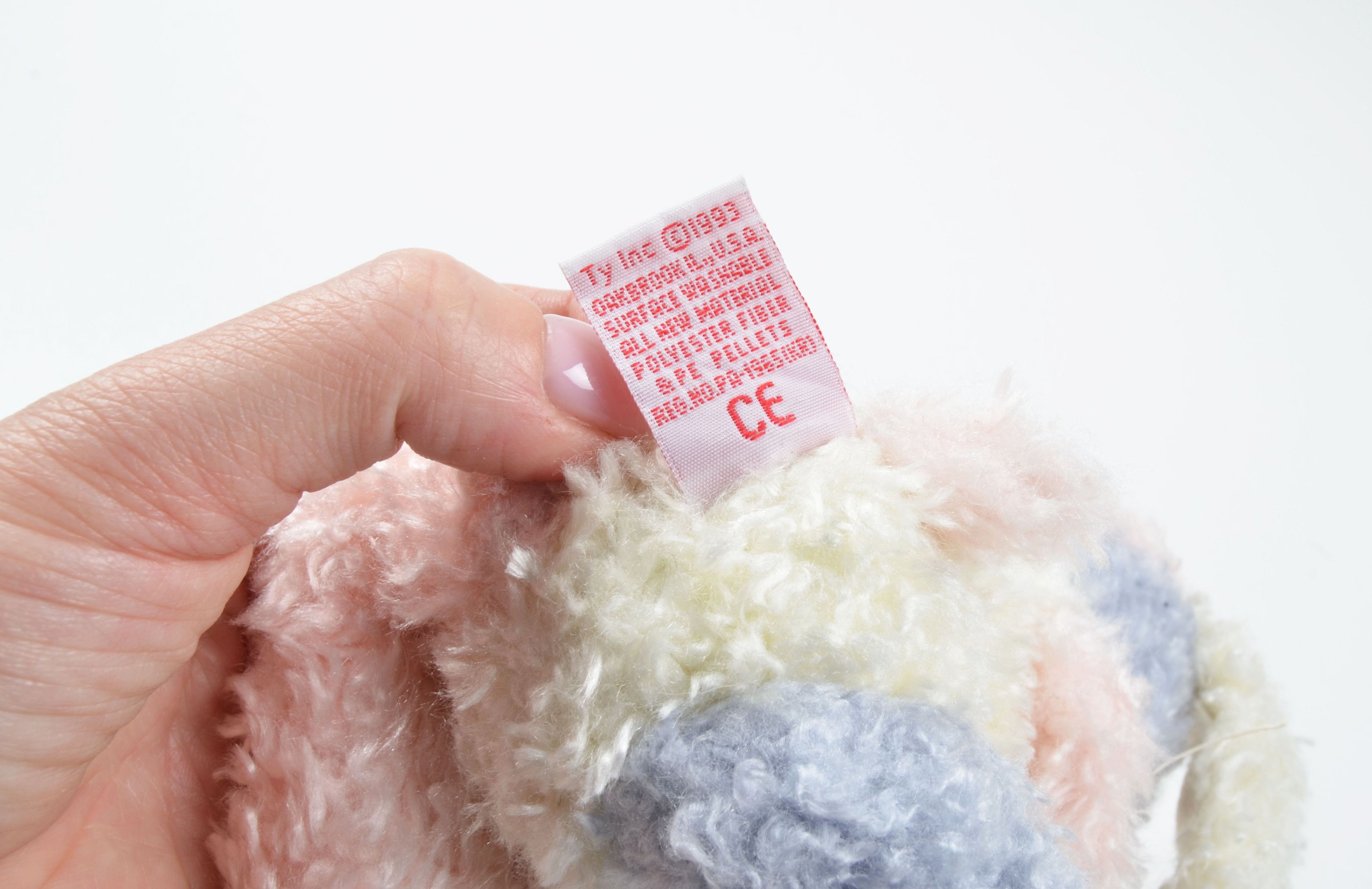 Other Ty Attic Treasures Collection May Bunny Plush Pastel Rabbit Size ONE SIZE - 6 Thumbnail