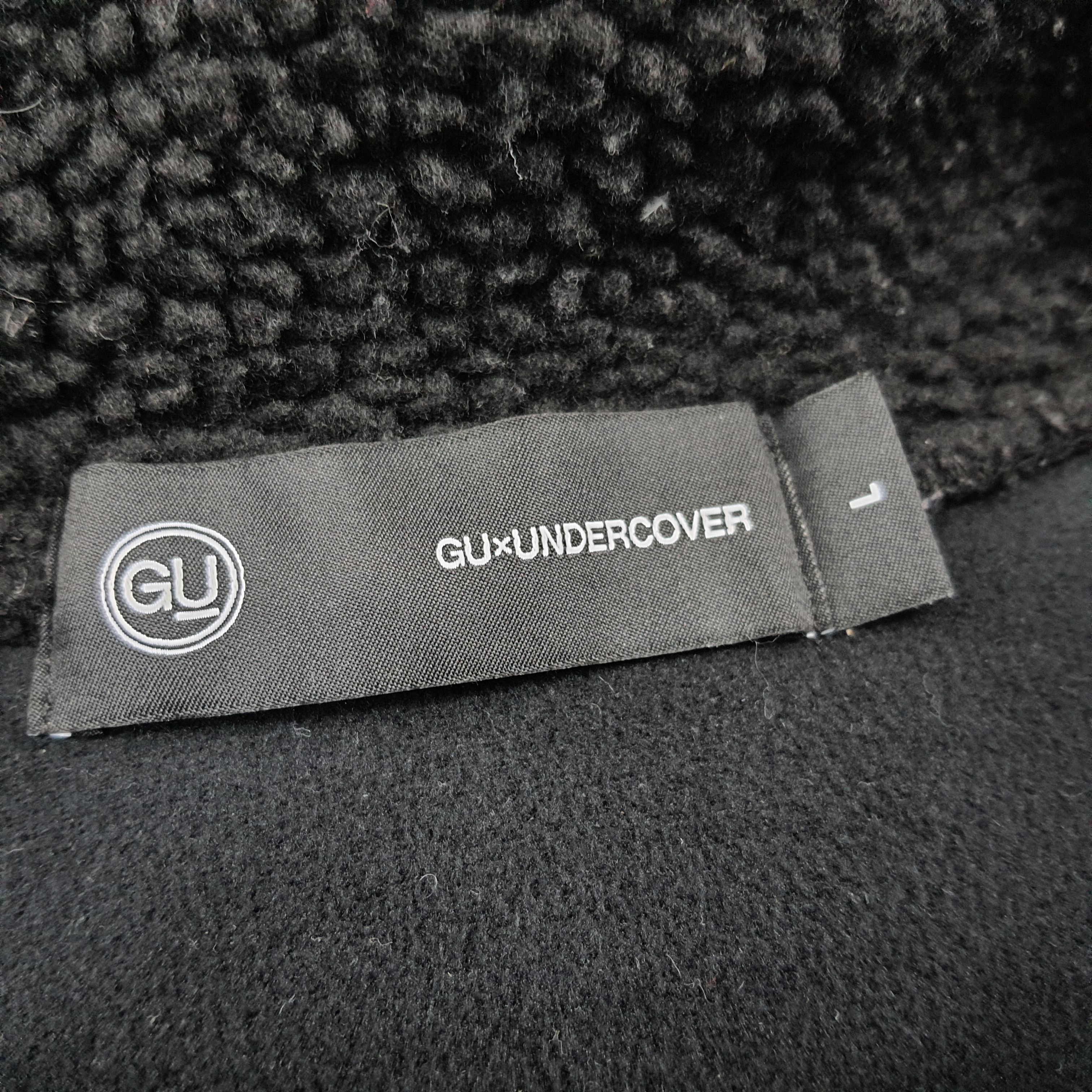 Japanese Brand × Vintage Vintage GU X UNDERCOVER Custom Logo Streetwear Fleece Jacket Size US L / EU 52-54 / 3 - 6 Thumbnail