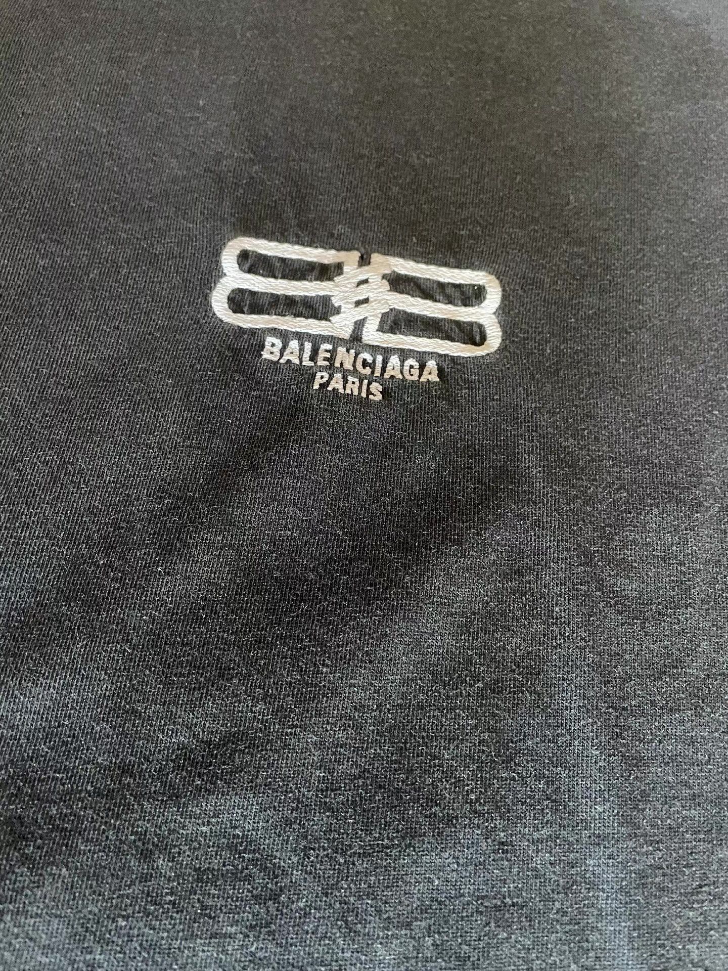 Balenciaga Balenciaga black washed T-shirt, Q4 Size US XS / EU 42 / 0 - 2 Thumbnail