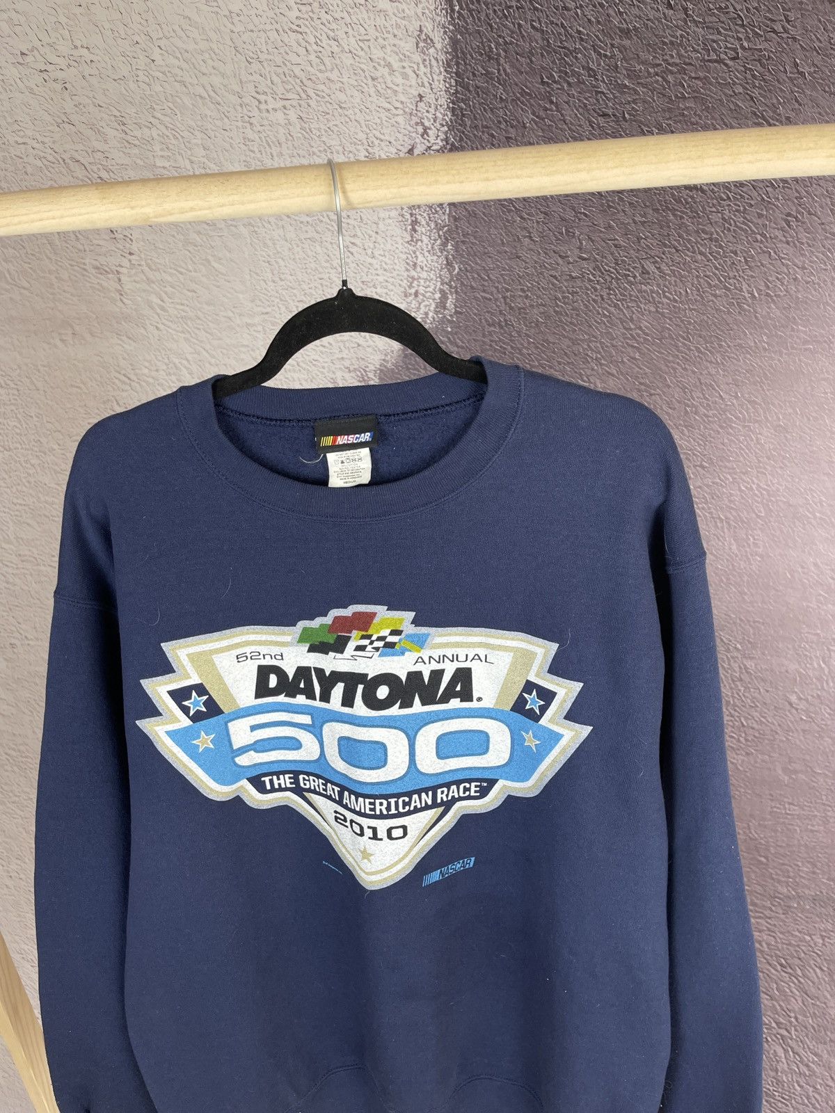 Daytona × NASCAR NASCAR DAYTONA 500 AMERICAN RACE 52nd annual 2010 sweatshirt Size US M / EU 48-50 / 2 - 8 Thumbnail